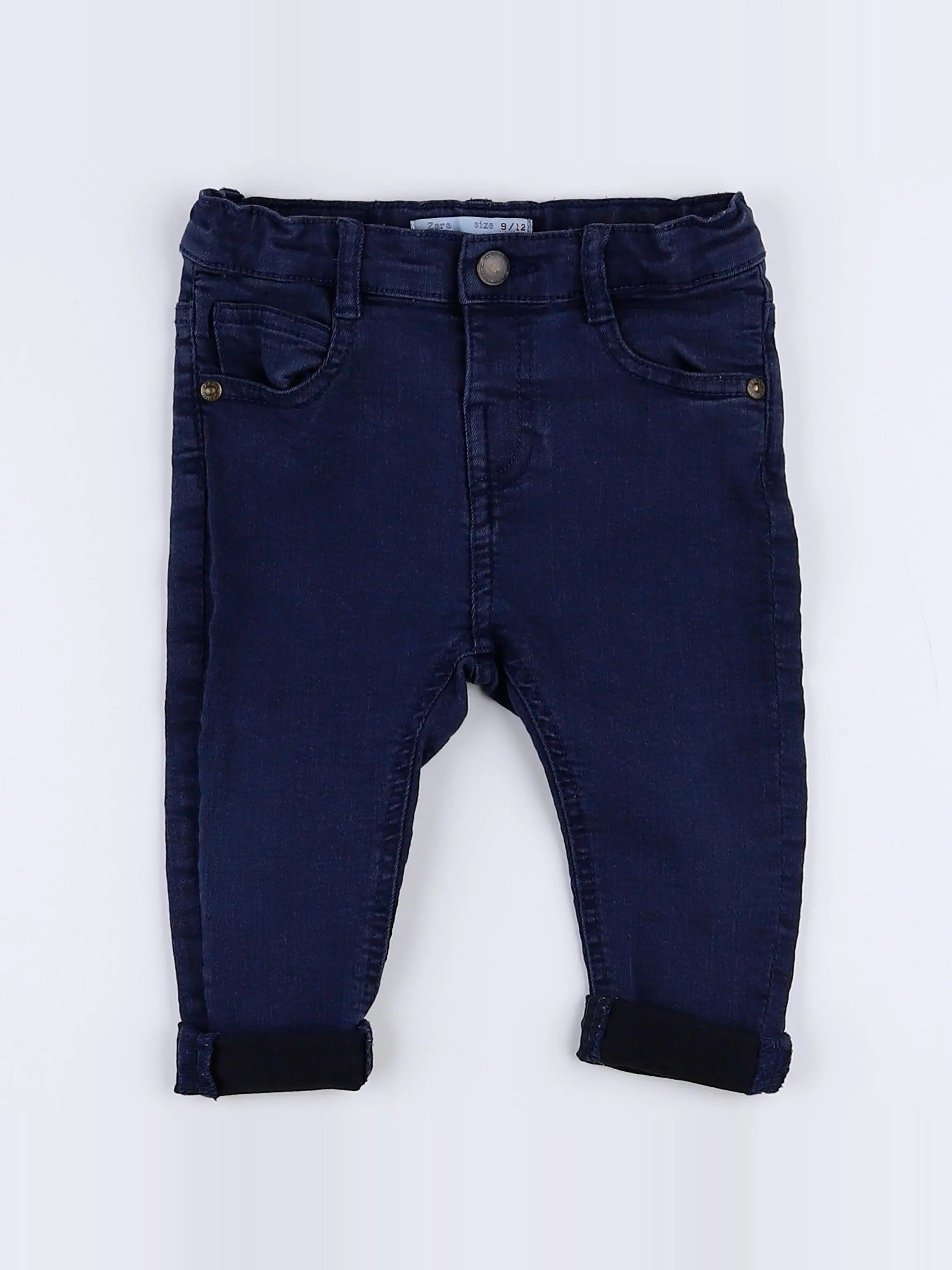 Zara - jean bleu - 9/12 mois
