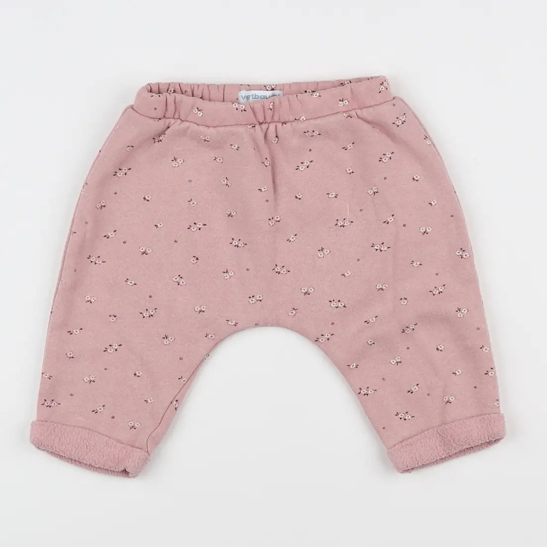 Vertbaudet - sarouel rose - 6 mois