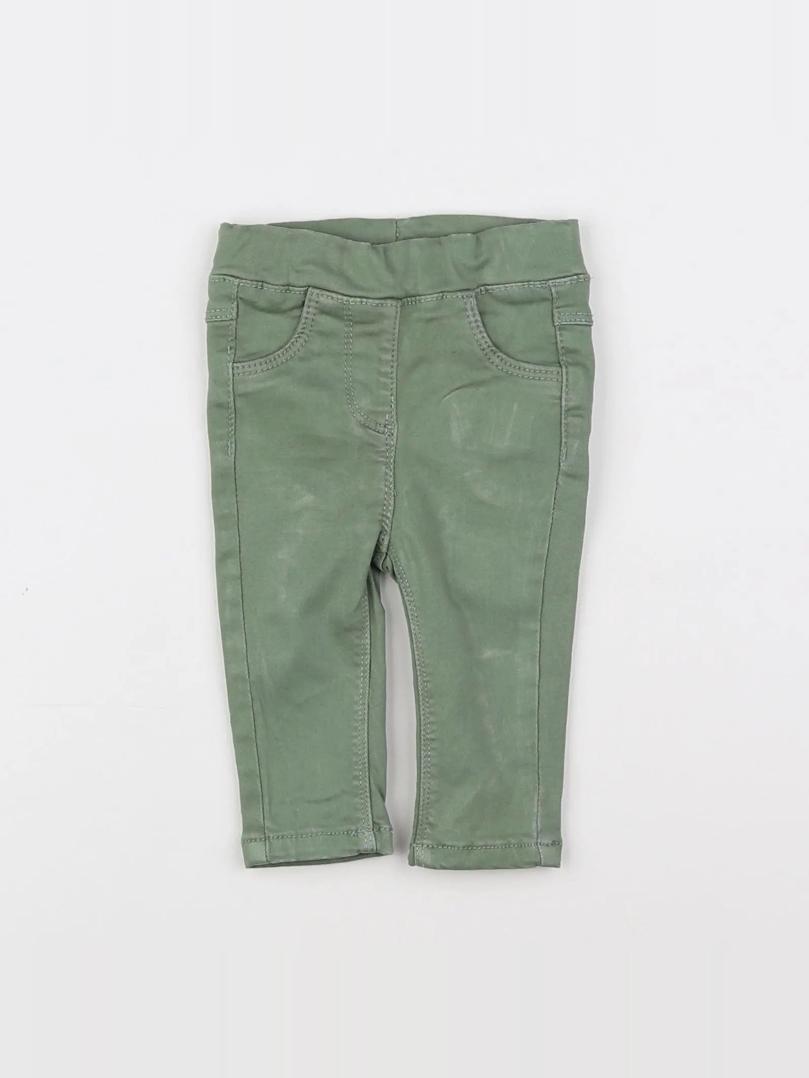 Tape à l'oeil - jegging vert - 3 mois