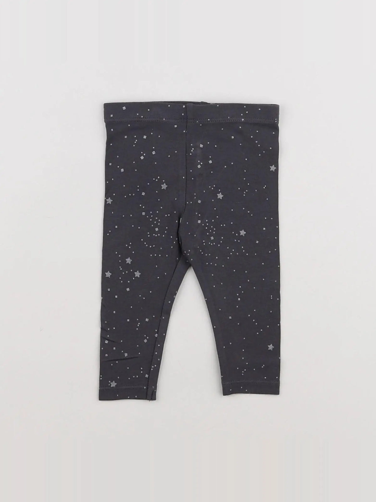 Vertbaudet - legging gris - 6 mois