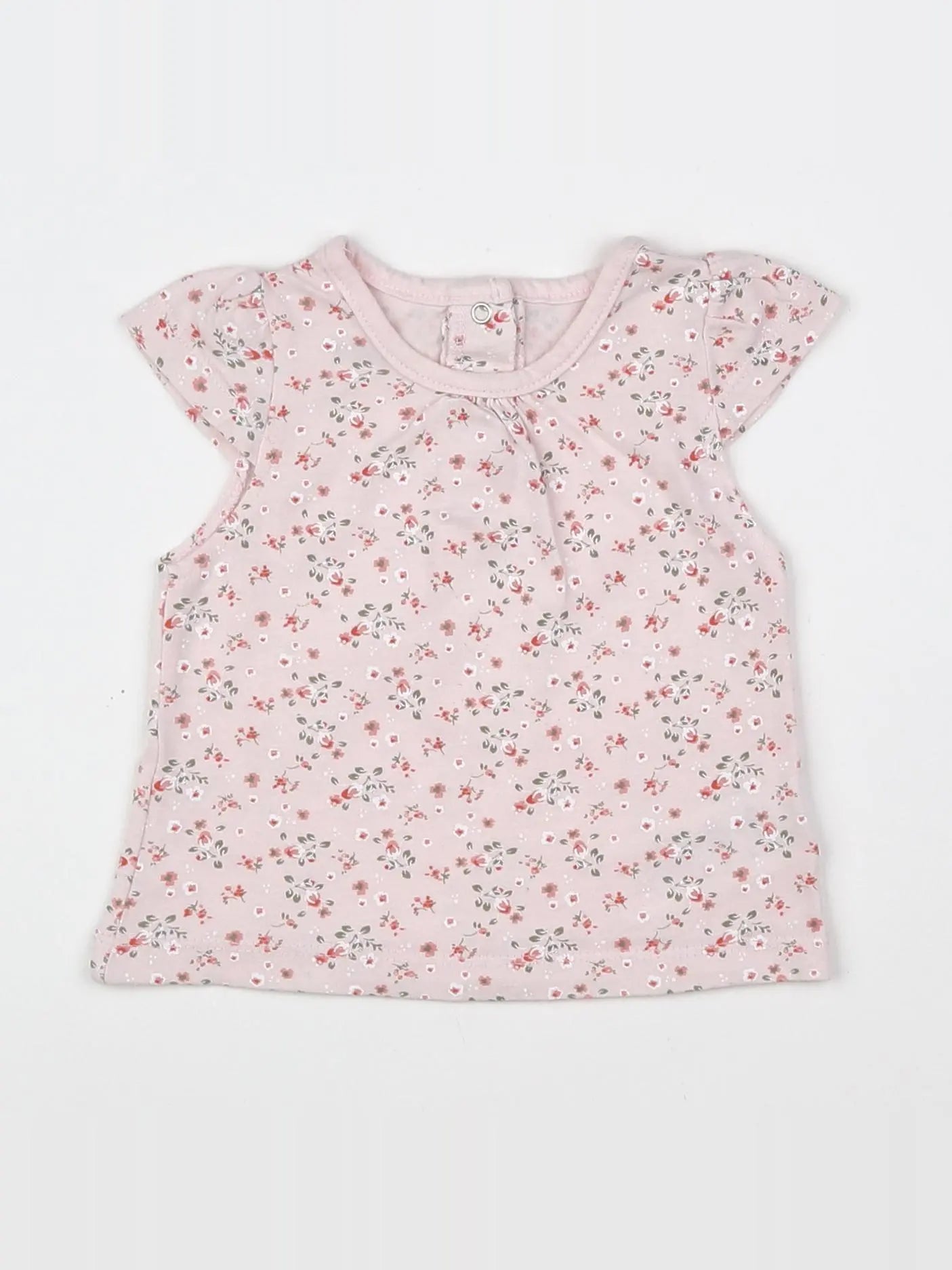Vertbaudet - tee-shirt rose - 3 mois