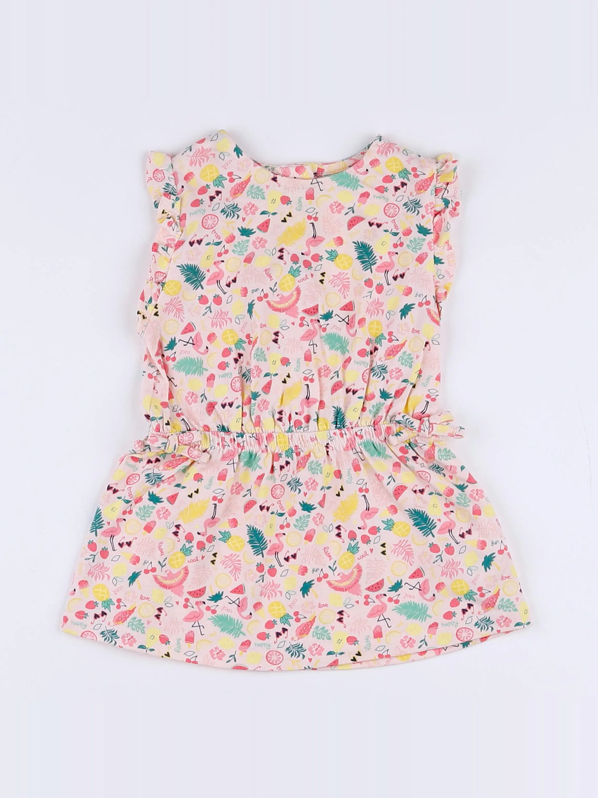 Tape à l'oeil - robe multicolore - 6 mois