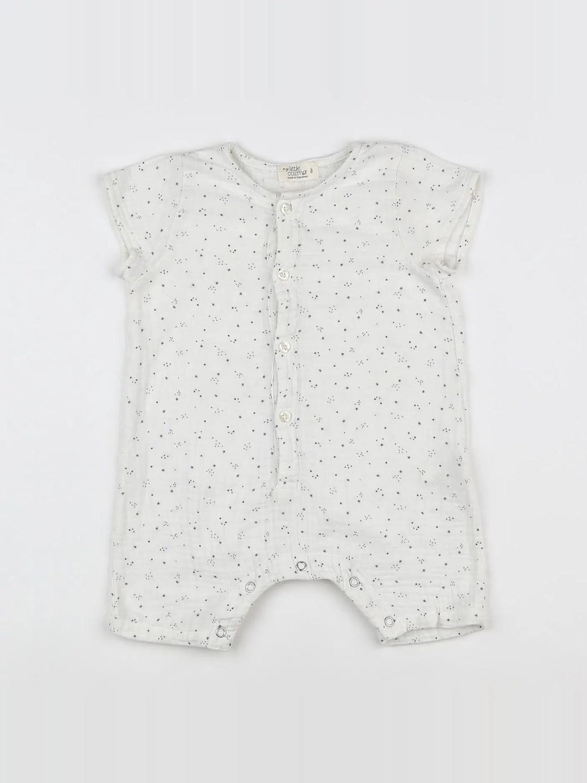 My little cozmo - combinaison blanc - 6 mois