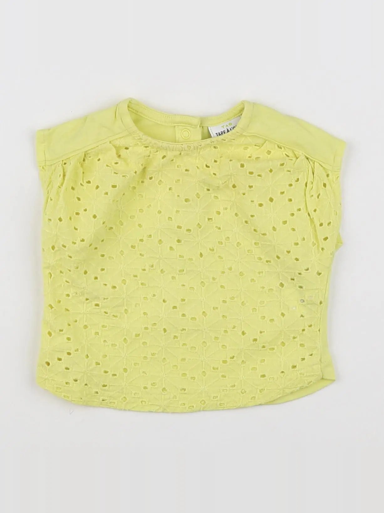 Tape à l'oeil - tee-shirt jaune - 3 mois