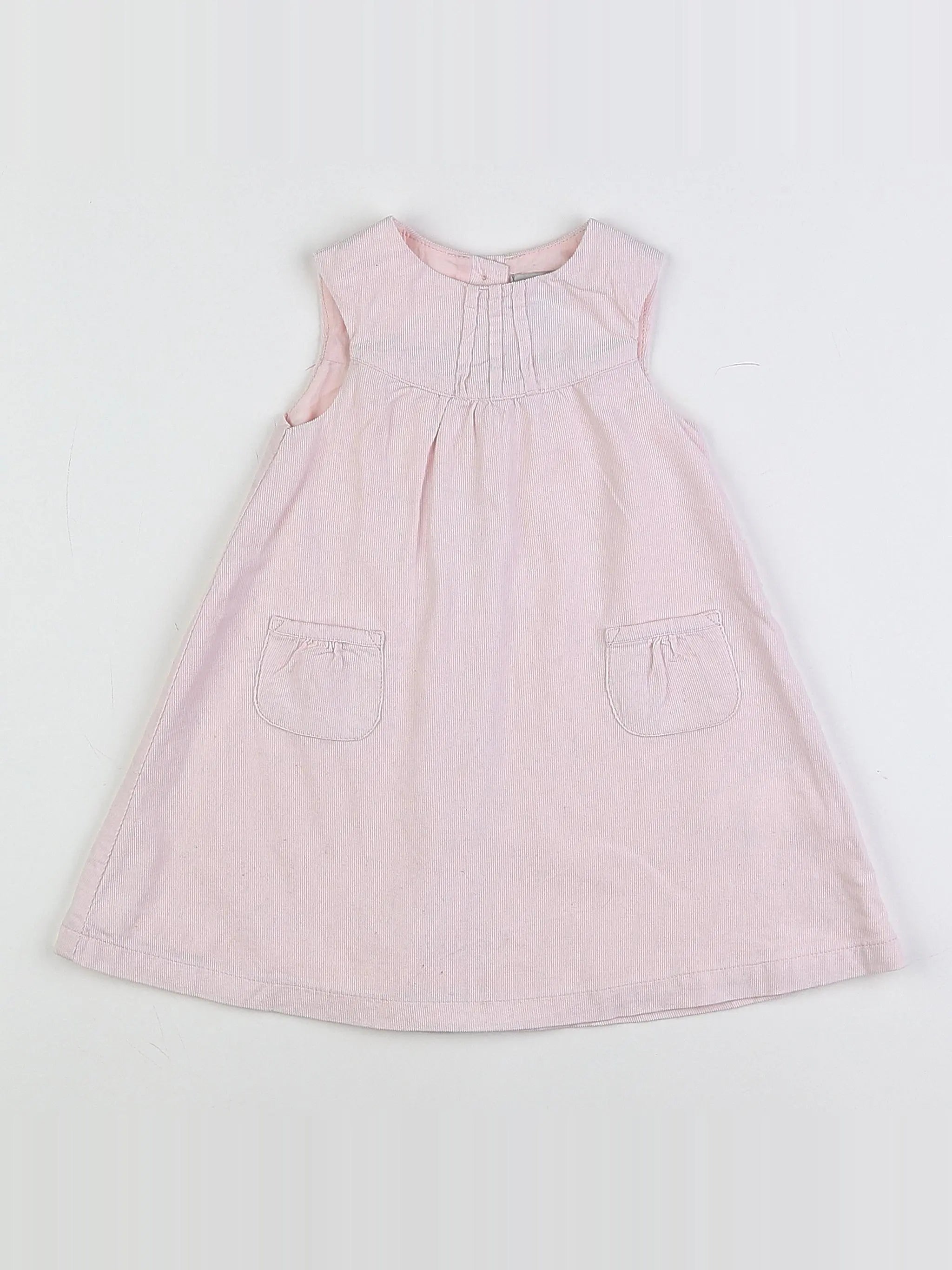 Cyrillus - robe rose - 9 mois