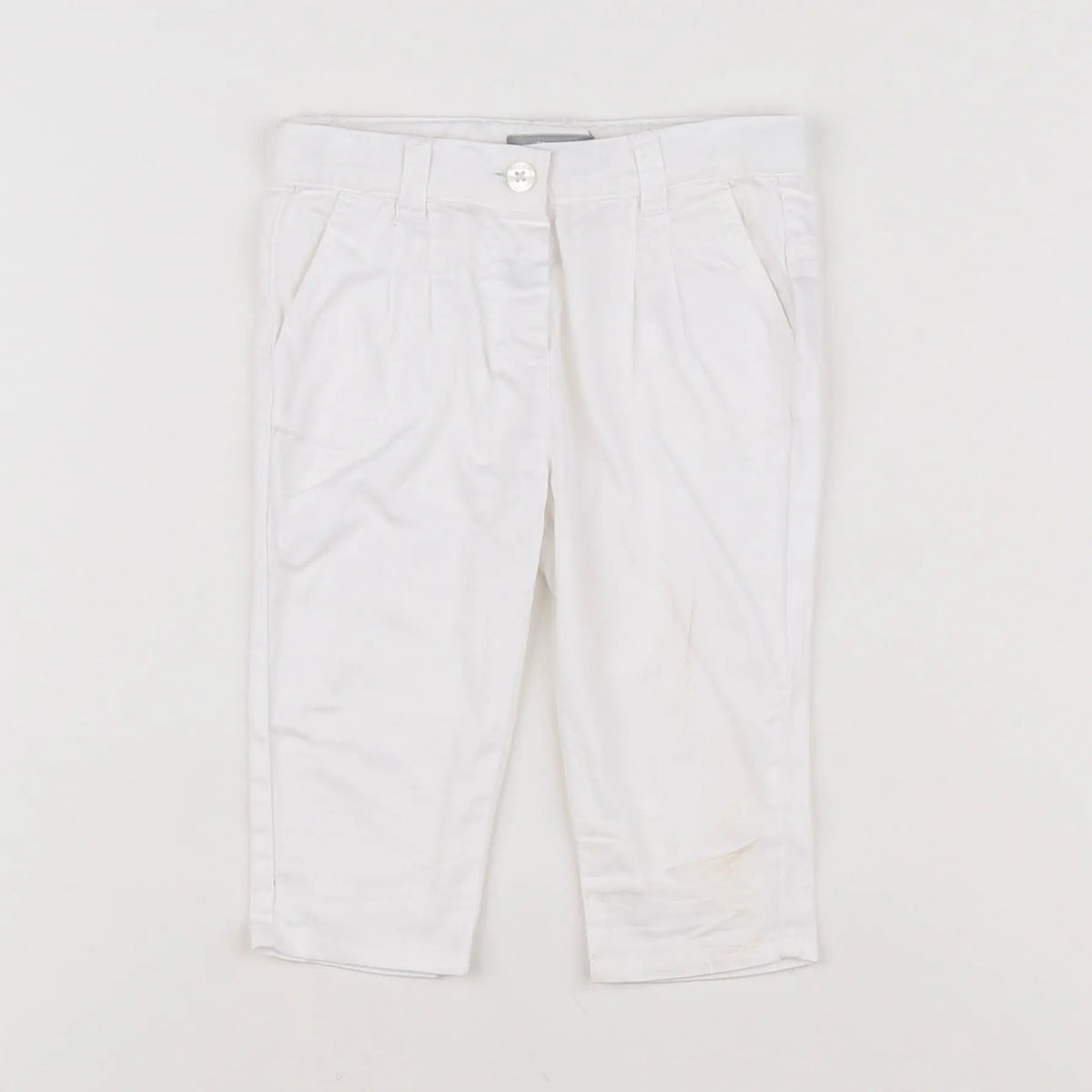 Vertbaudet - pantalon blanc - 6 mois