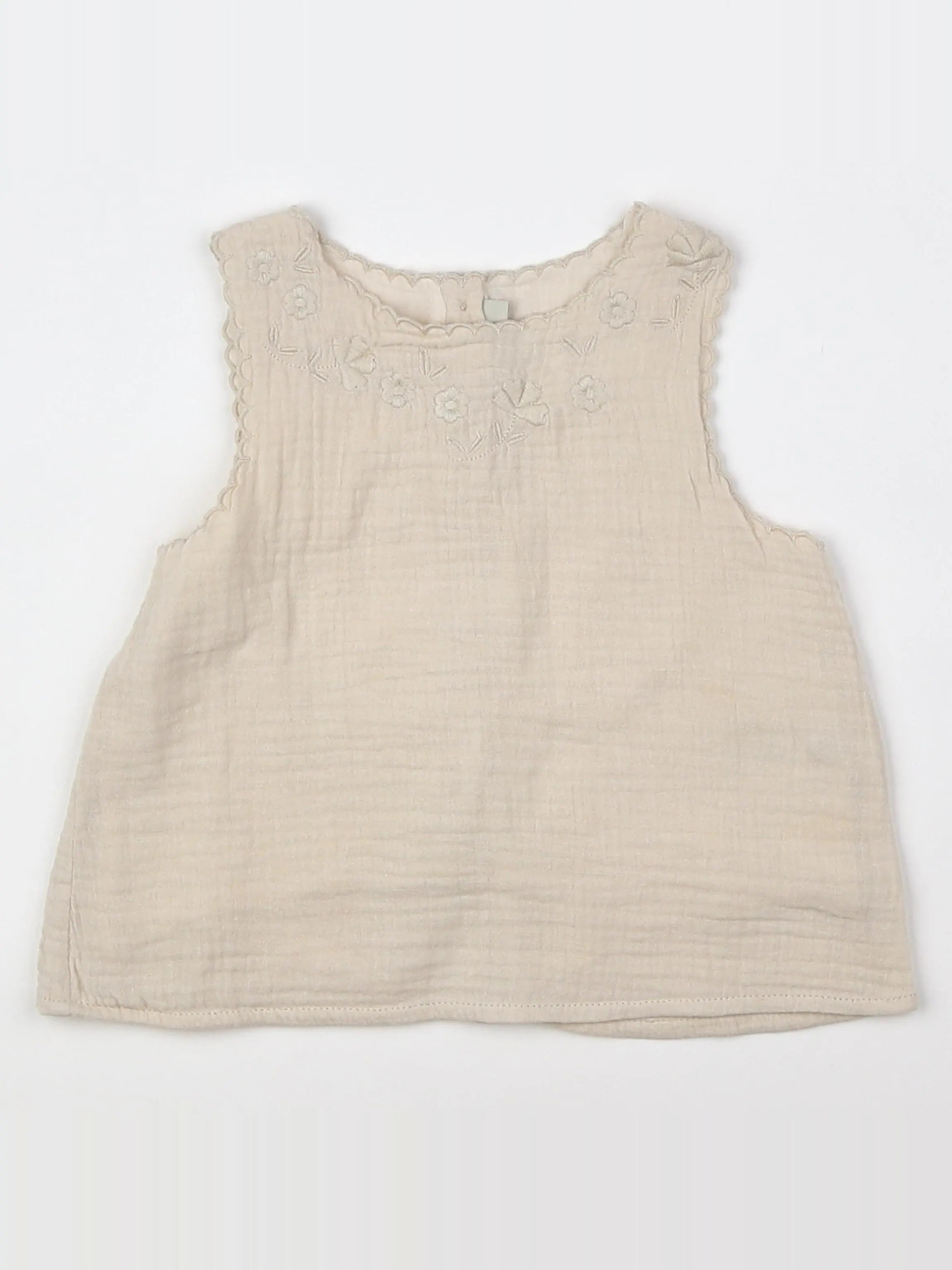 Natalys - blouse beige - 12 mois