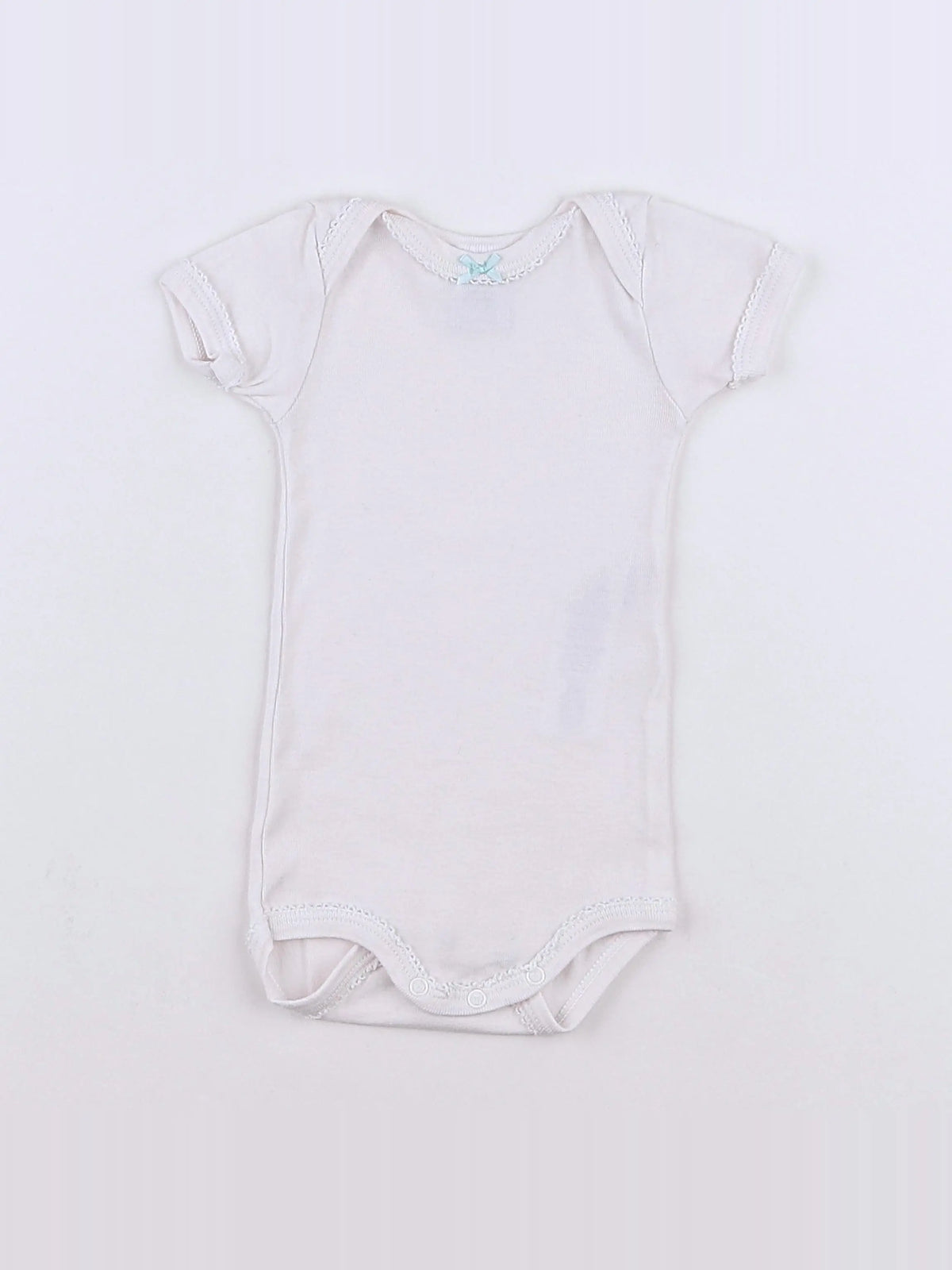 Petit Bateau - body rose - 3 mois