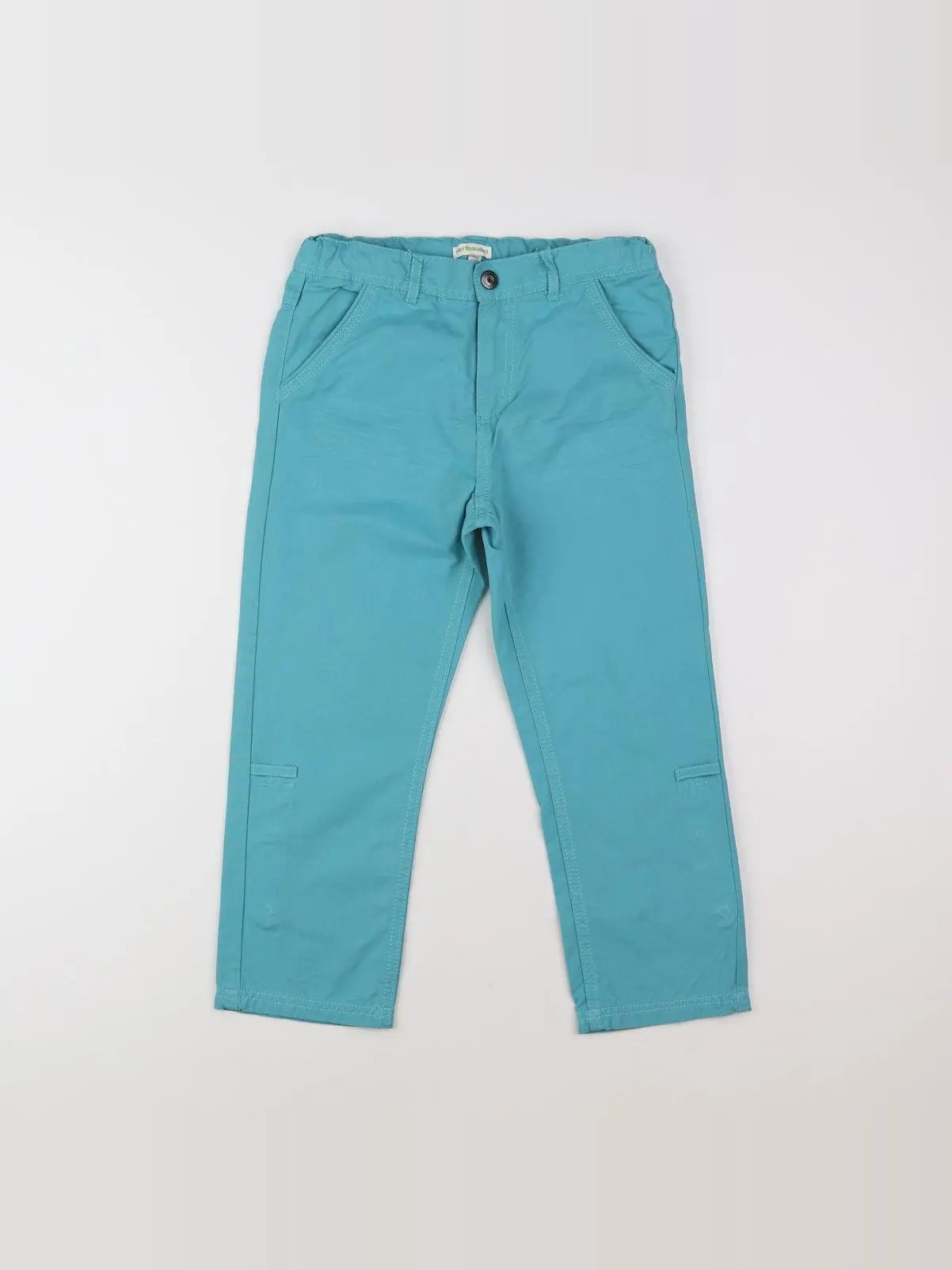 Vertbaudet - pantalon bleu - 10 ans