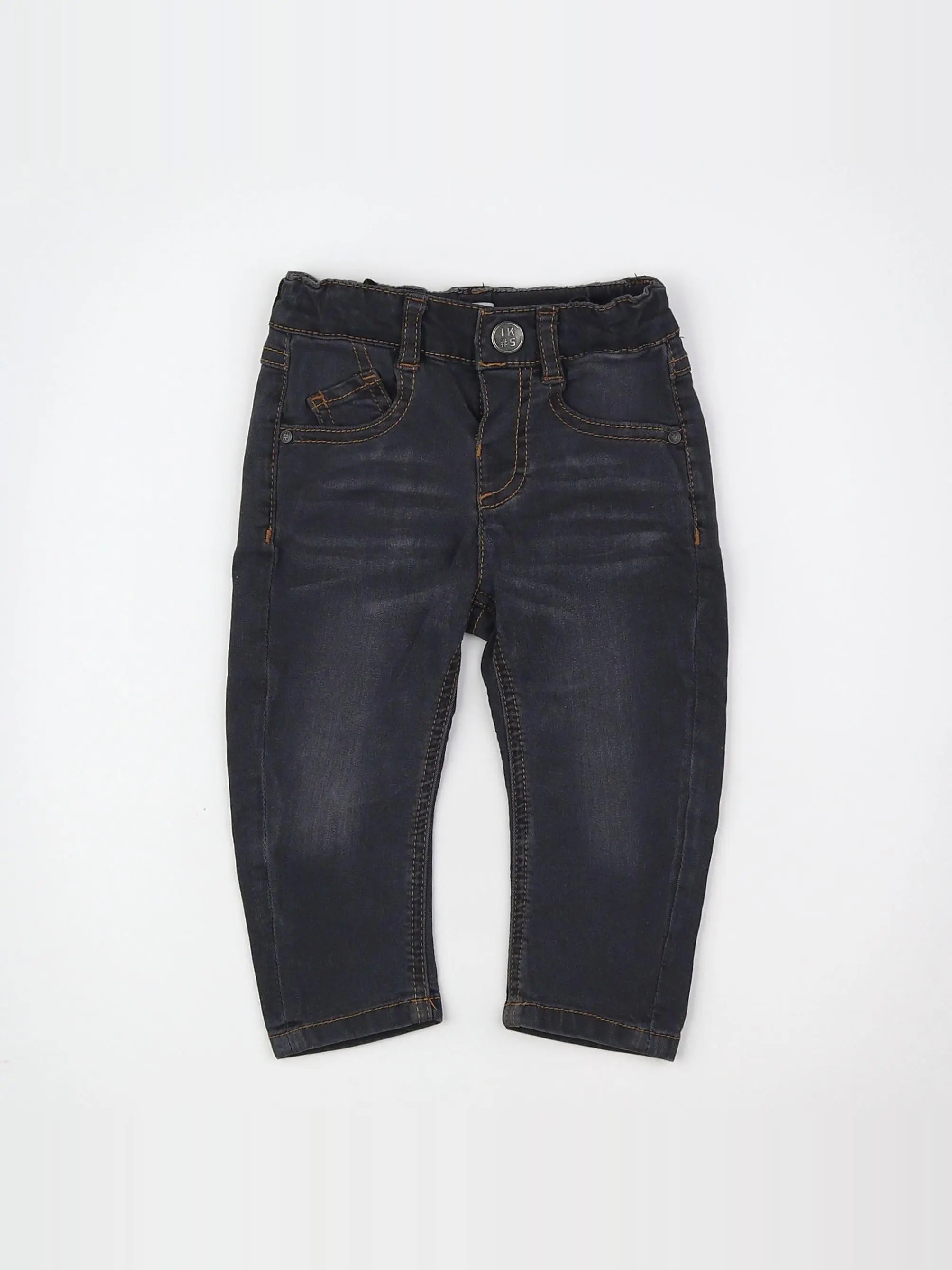 IKKS - jean gris - 12 mois