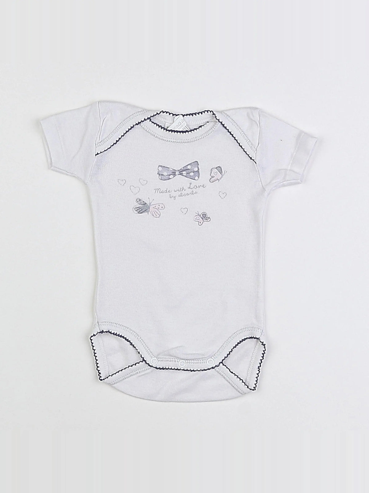 Absorba - body blanc - 3 mois