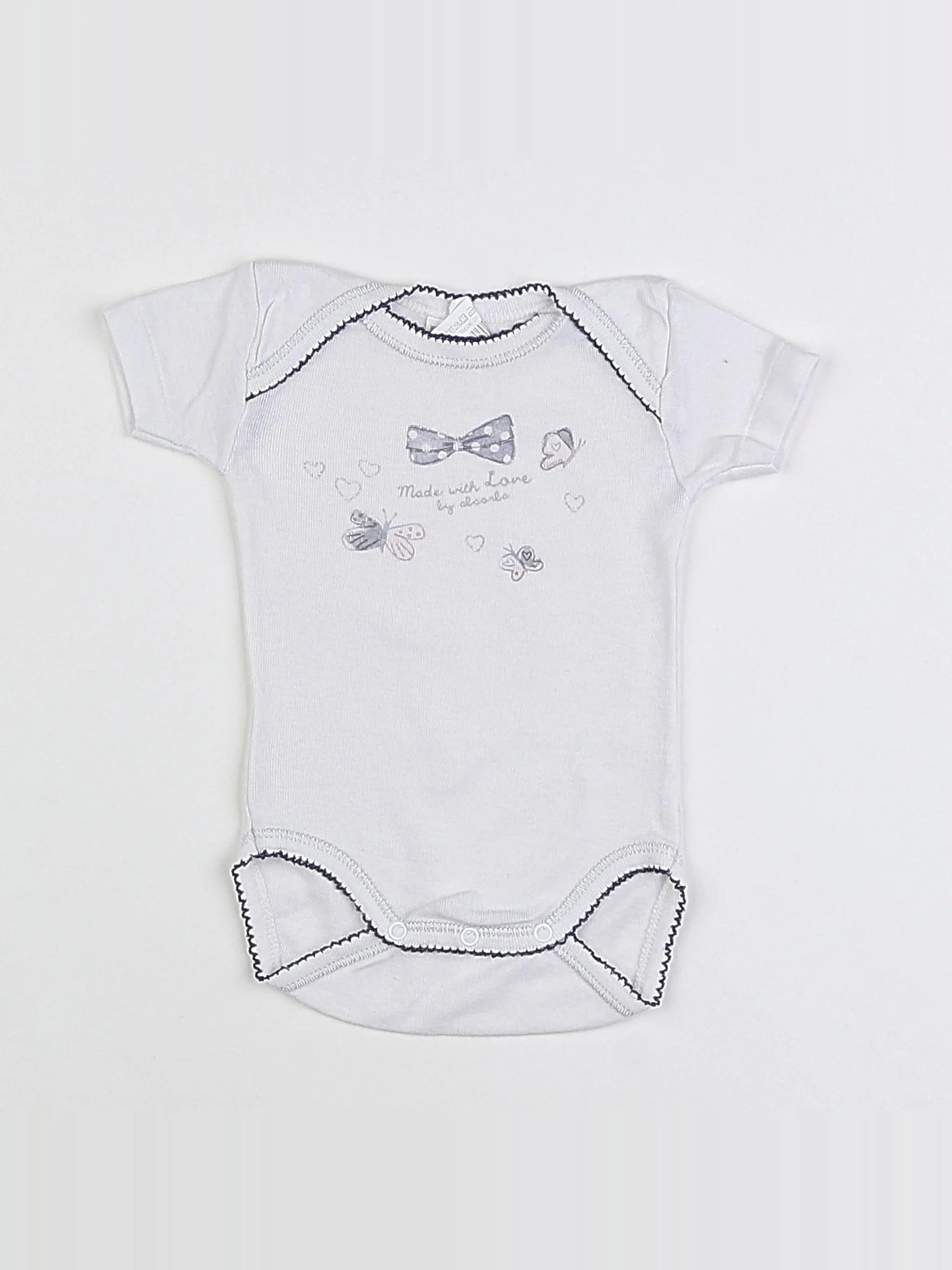 Absorba - body blanc - 3 mois