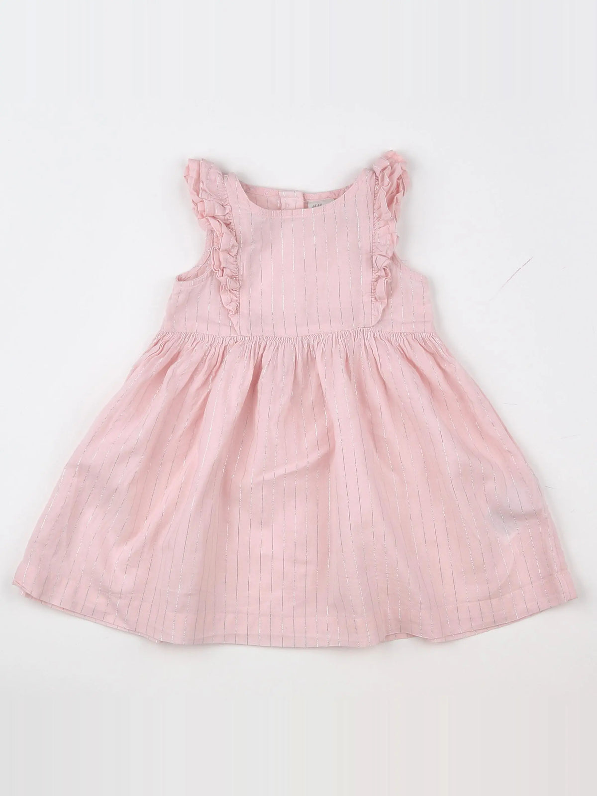H&M - robe rose - 12 mois