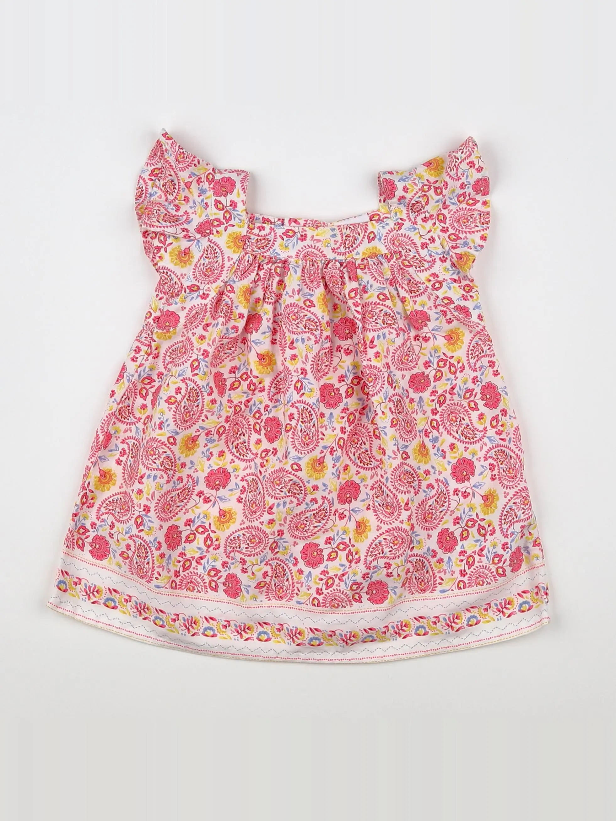 Tape à l'oeil - robe multicolore - 9 mois