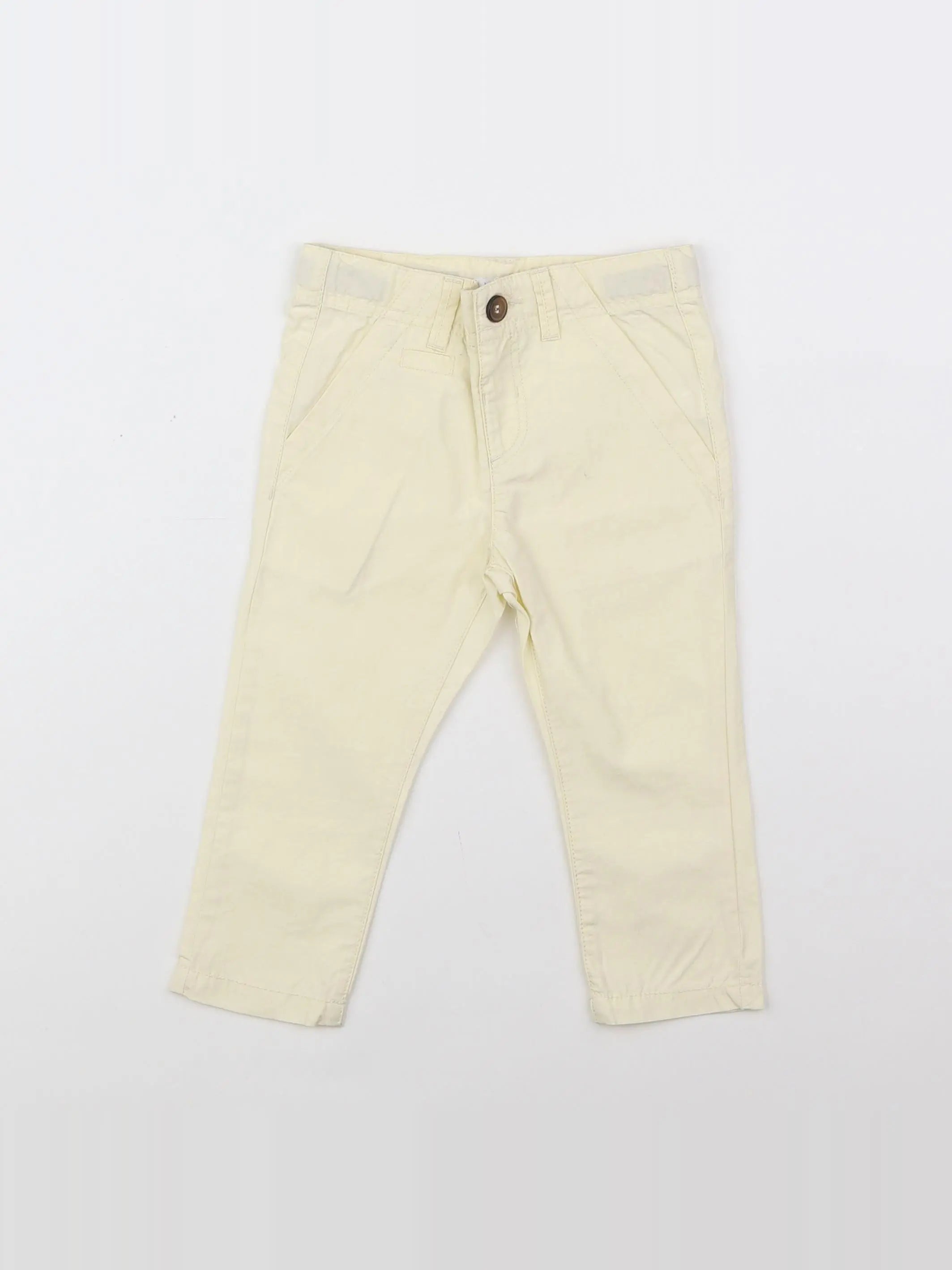 Boutchou - pantalon jaune - 12 mois