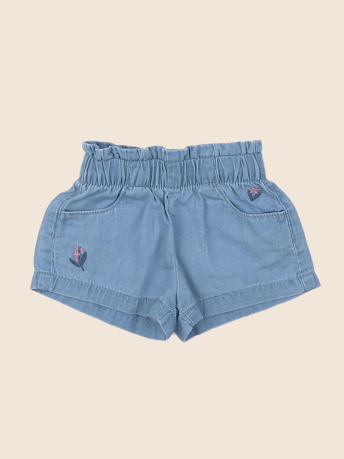 Tape à l'oeil - short bleu - 3 mois