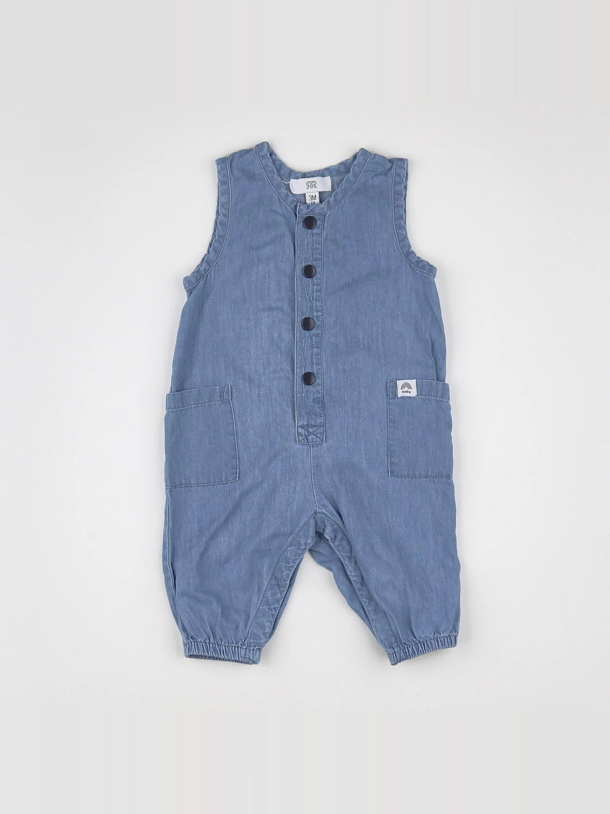 La Redoute - combinaison bleu - 3 mois