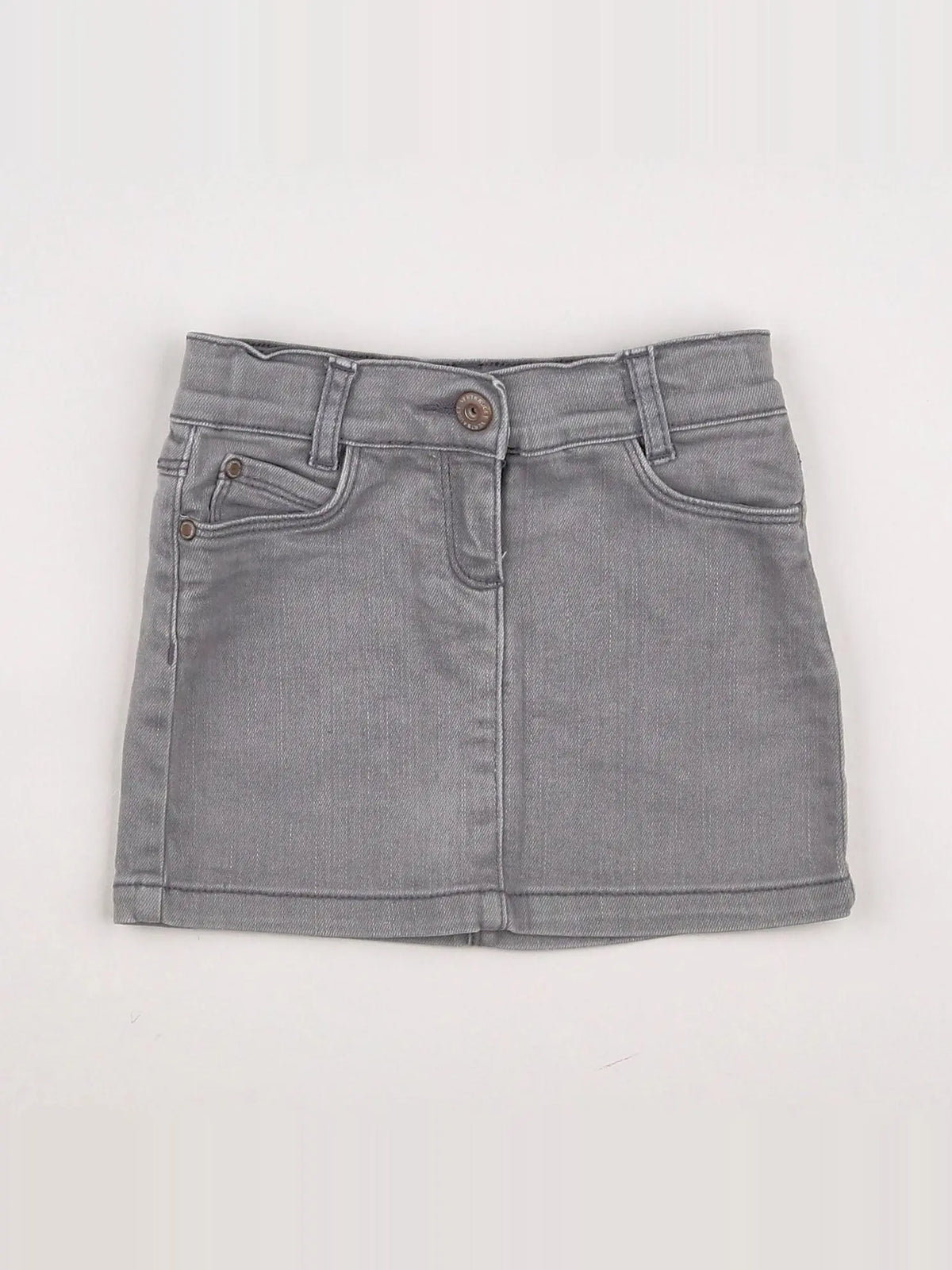 Vertbaudet - jupe gris - 3 ans