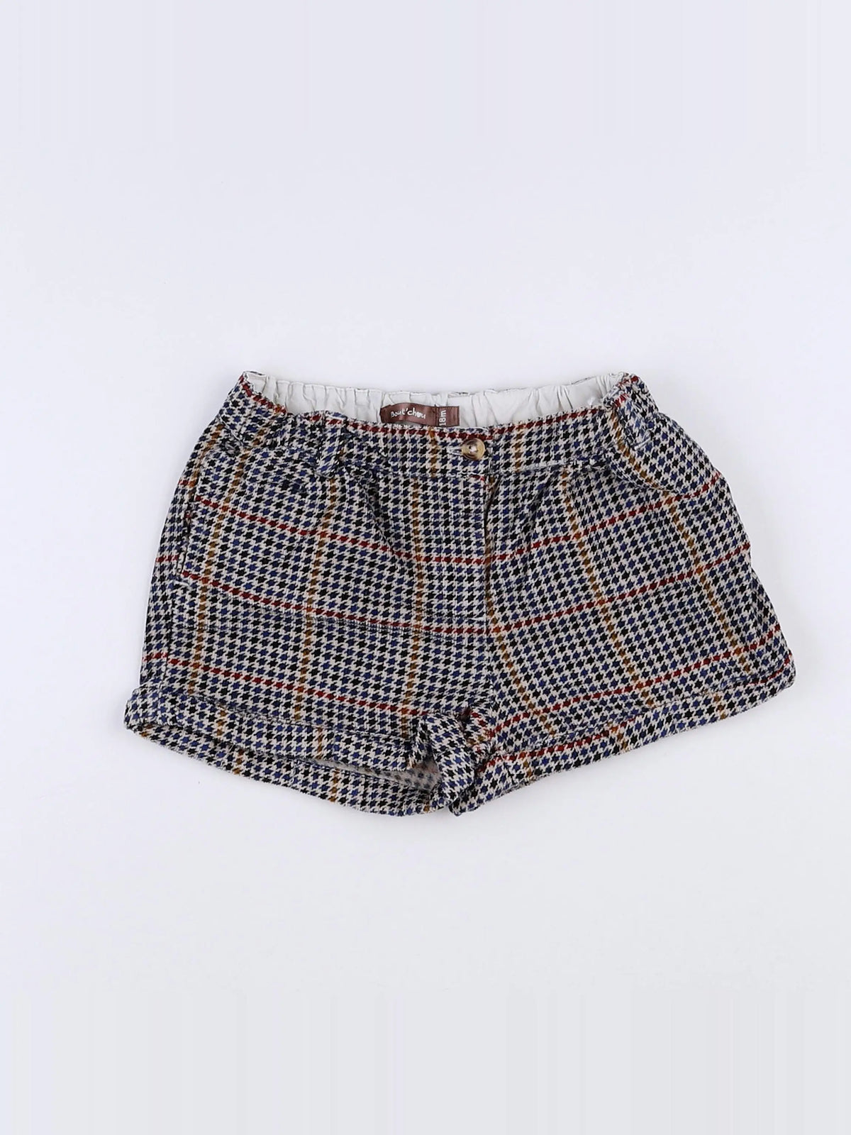 Boutchou - short multicolore - 18 mois