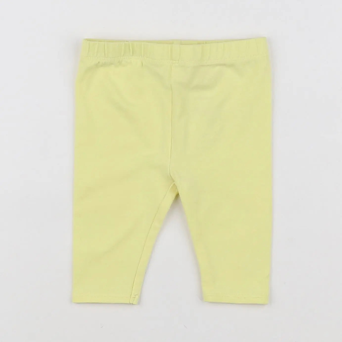 Vertbaudet - legging jaune - 6 mois