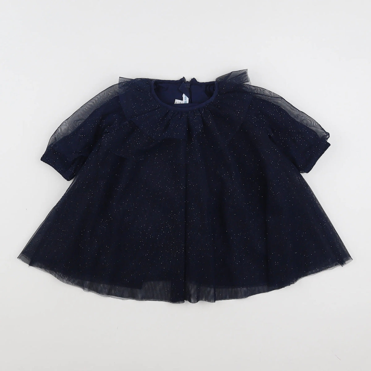Vertbaudet - robe bleu - 6 mois