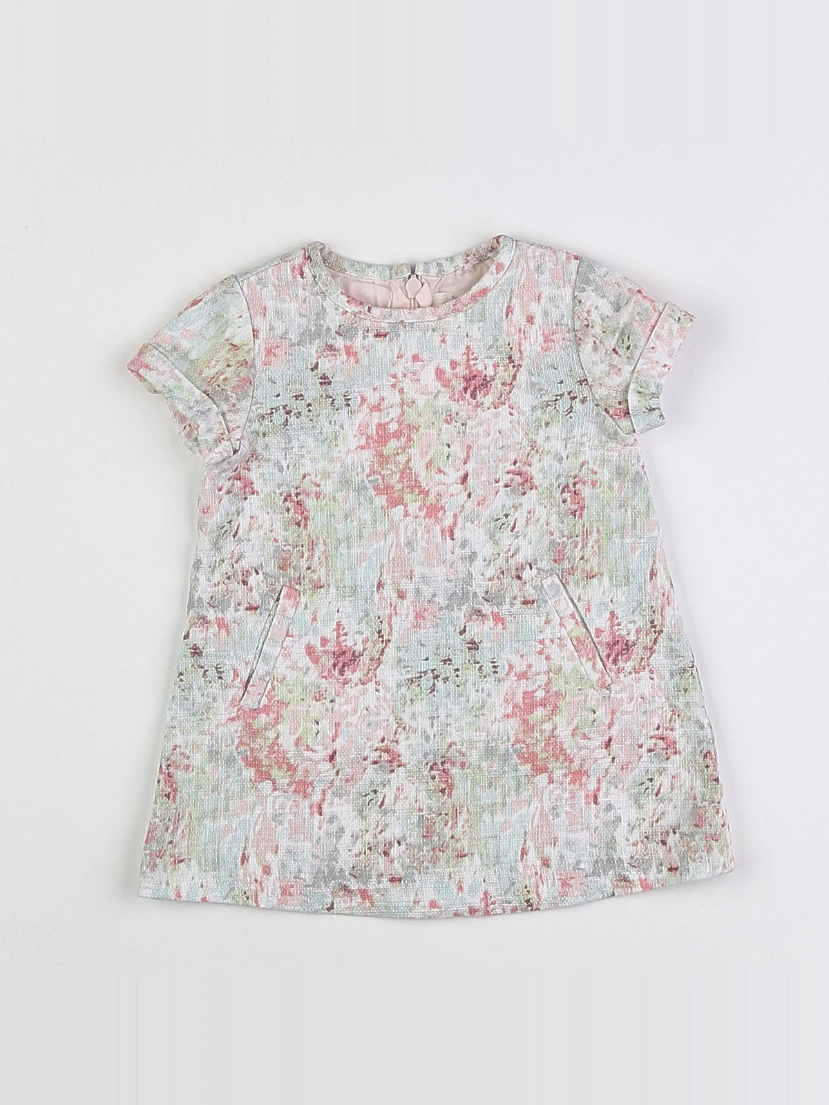 Zara - robe multicolore - 6/9 mois