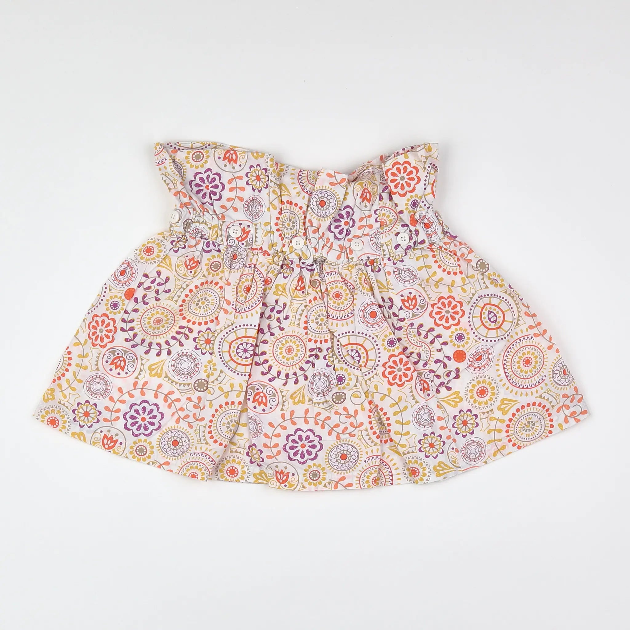 Vertbaudet - jupe multicolore - 8 ans