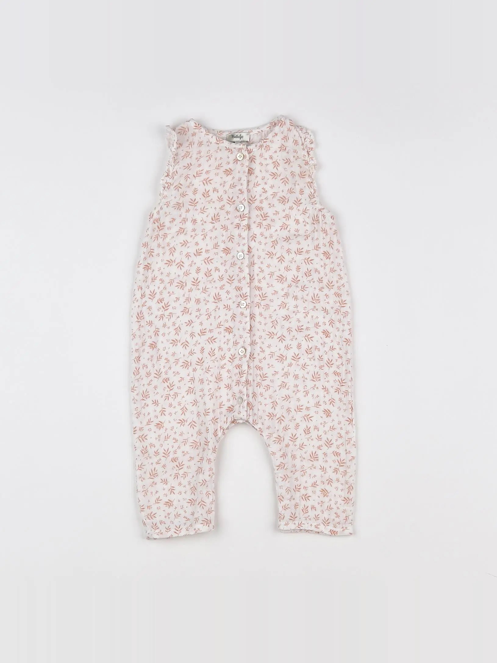 Natalys - combinaison blanc - 6 mois