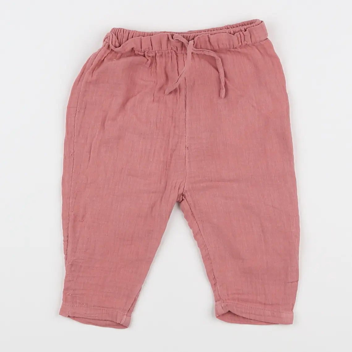 Vertbaudet - pantalon rose - 6 mois