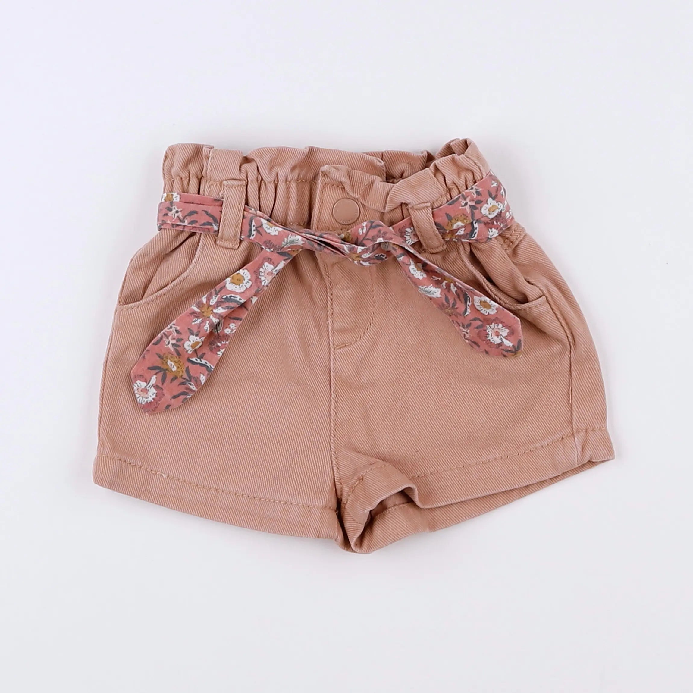 Vertbaudet - short rose - 9 mois