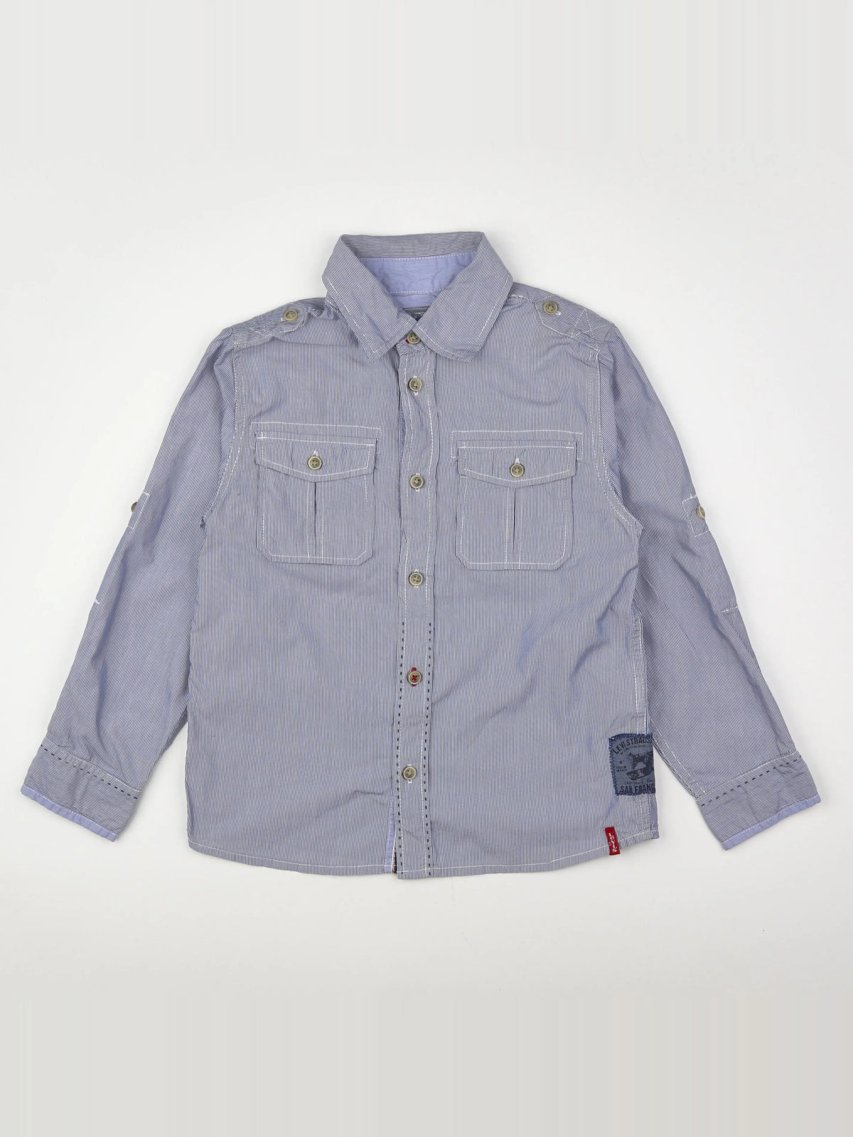 Levi's - chemise bleu - 8 ans