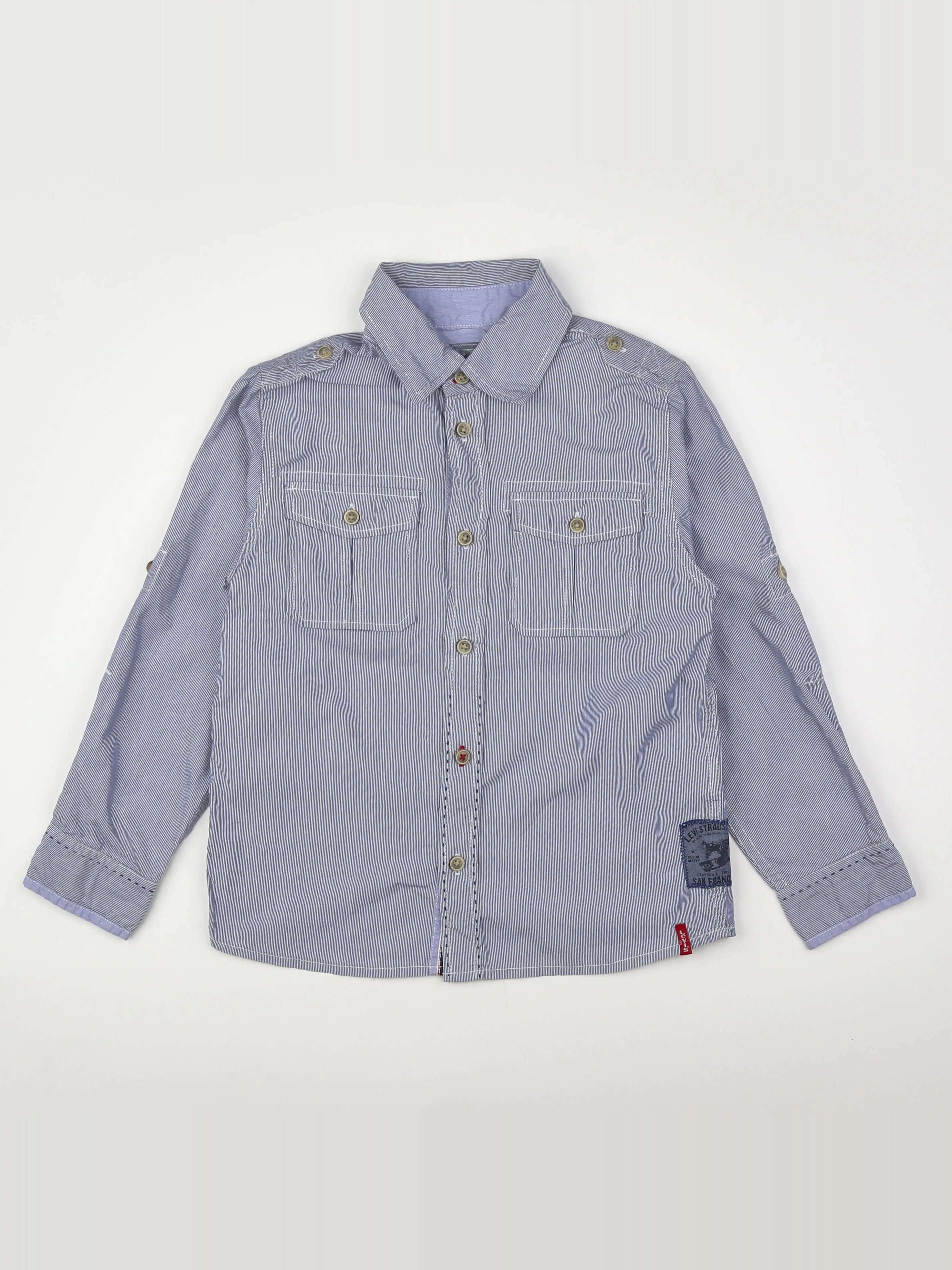 Levi's - chemise bleu - 8 ans