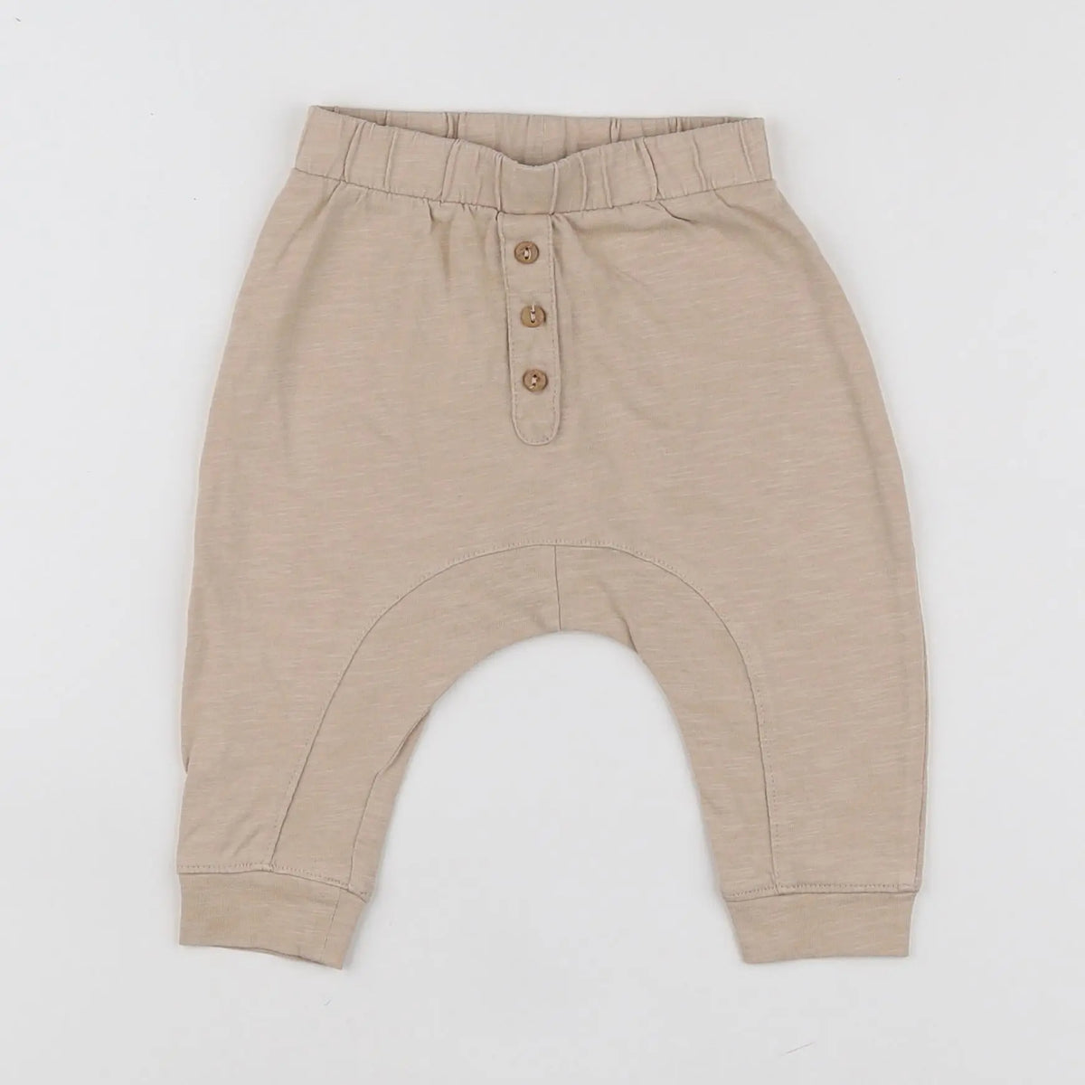 Vertbaudet - pantalon beige - 3 mois