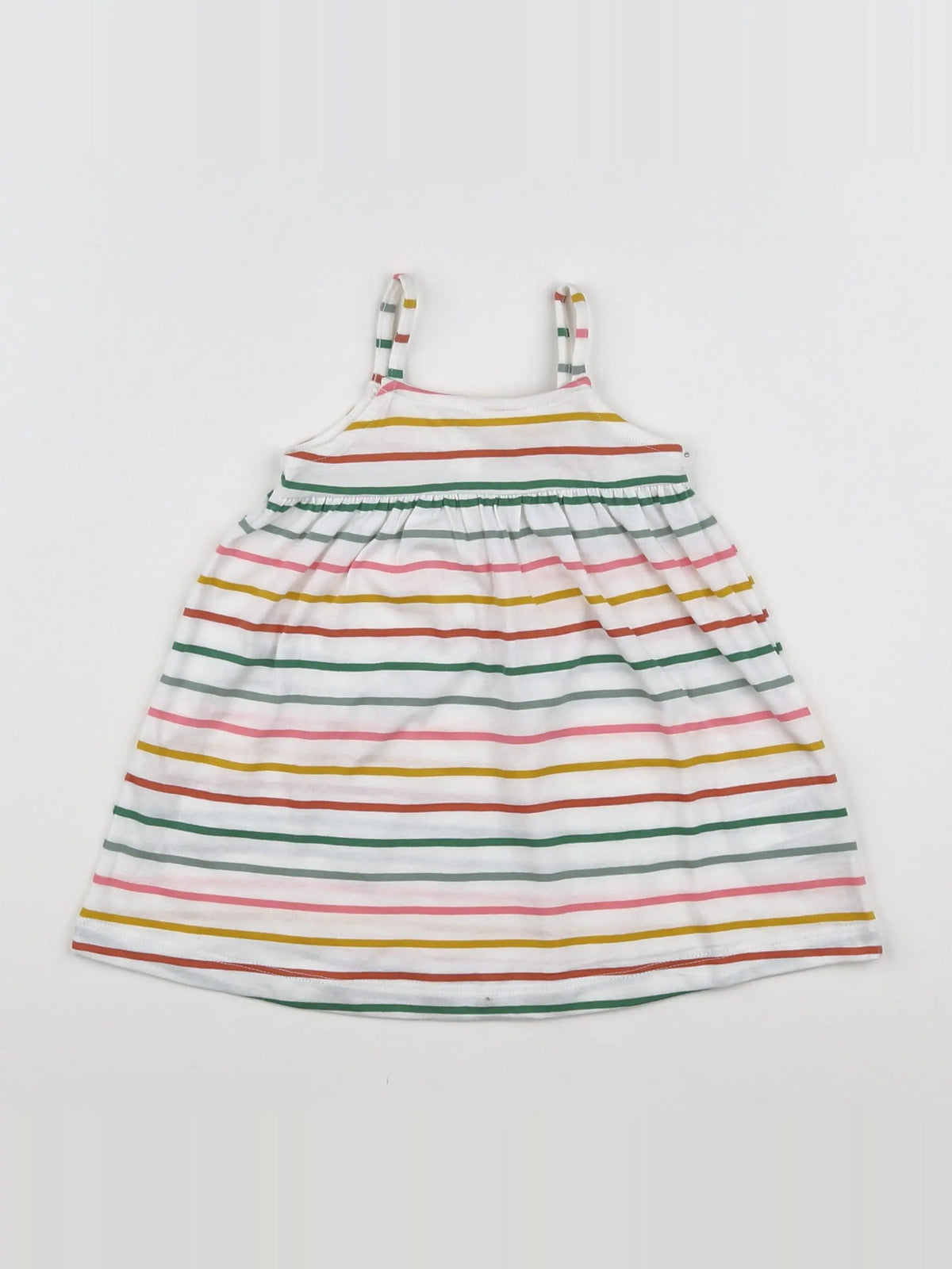 Boutchou - robe multicolore (état neuf) - 6 mois