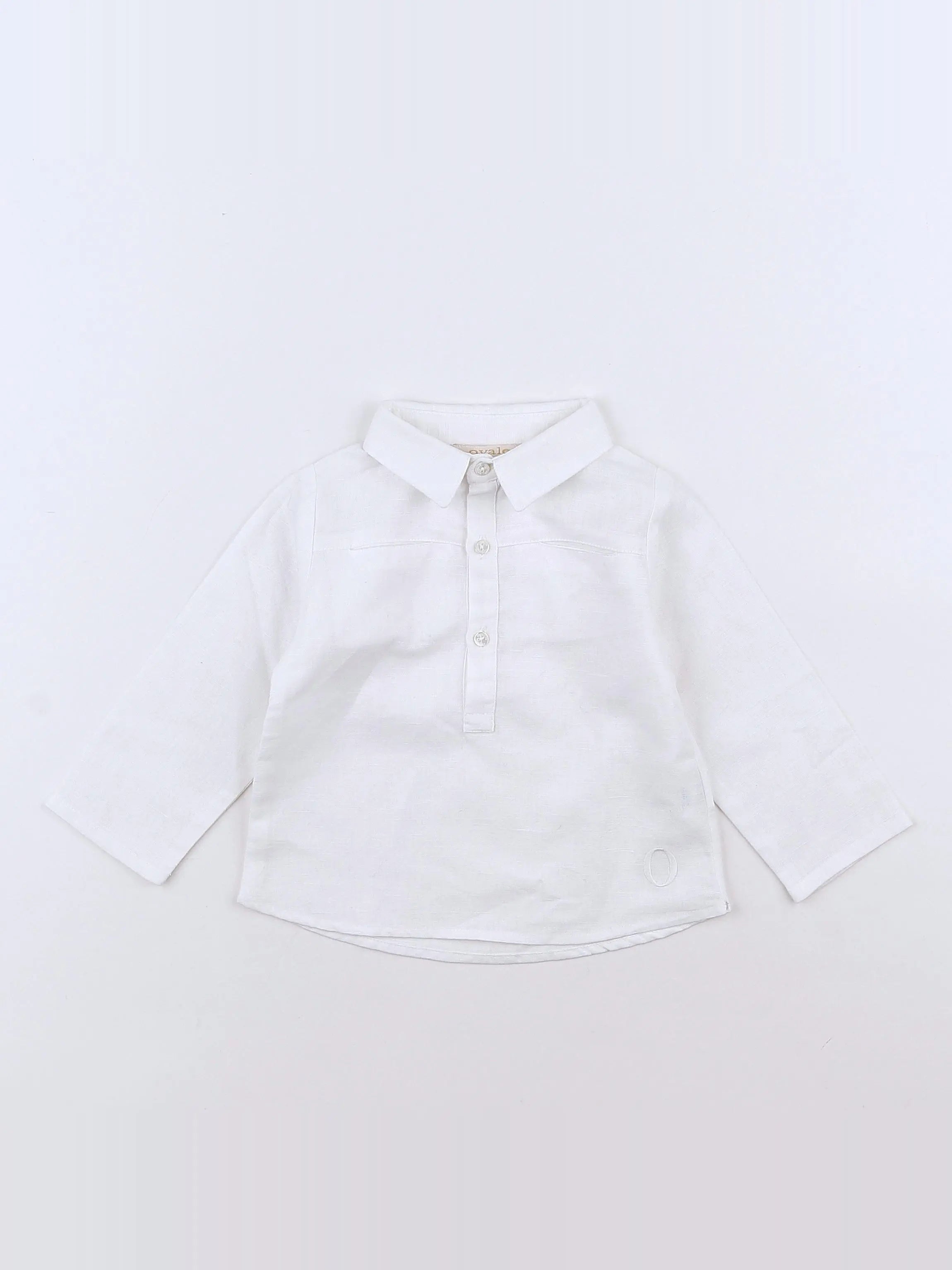 Oscar & Valentine - chemise beige - 12 mois