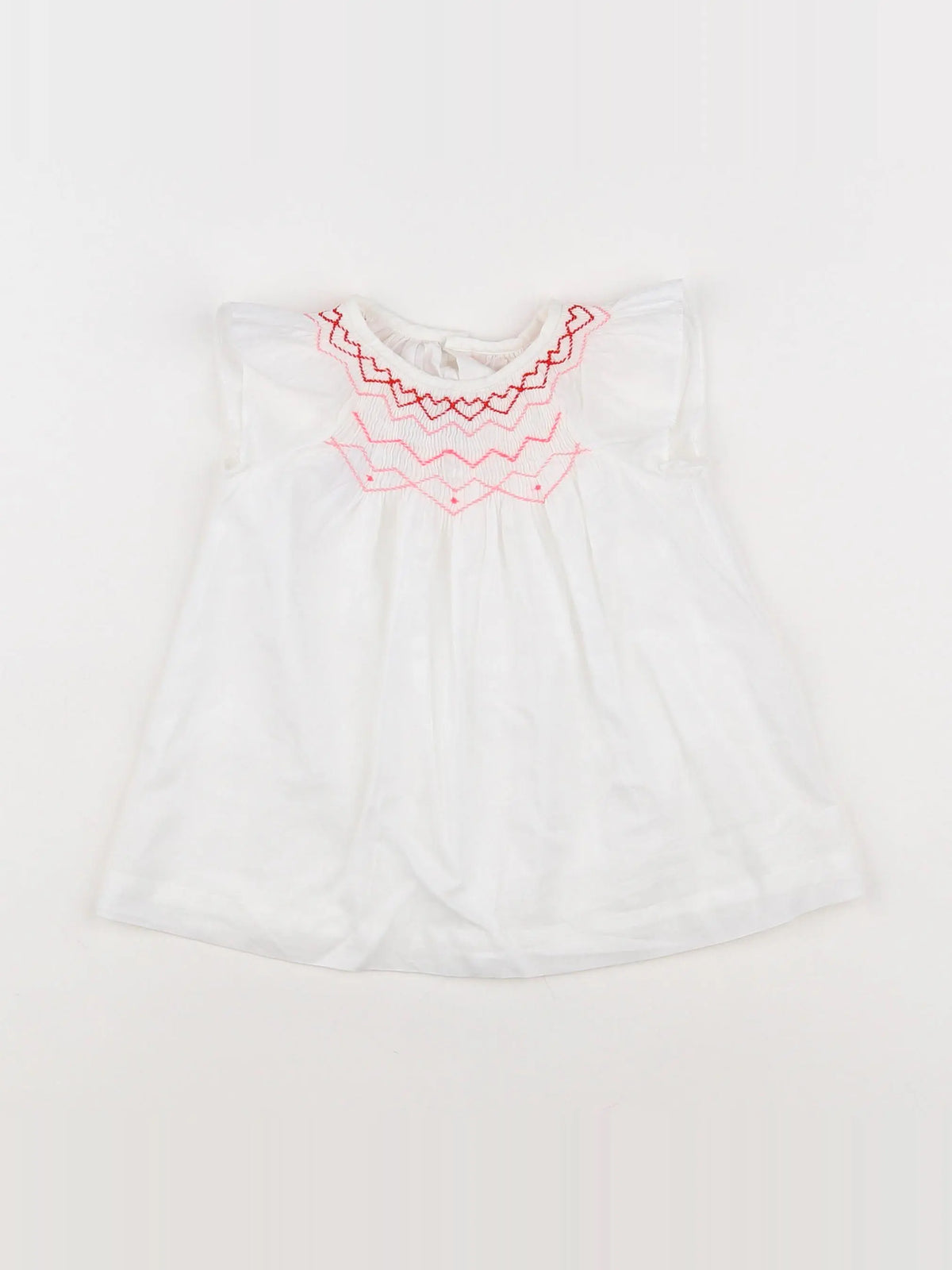 Jacadi - robe blanc - 6 mois