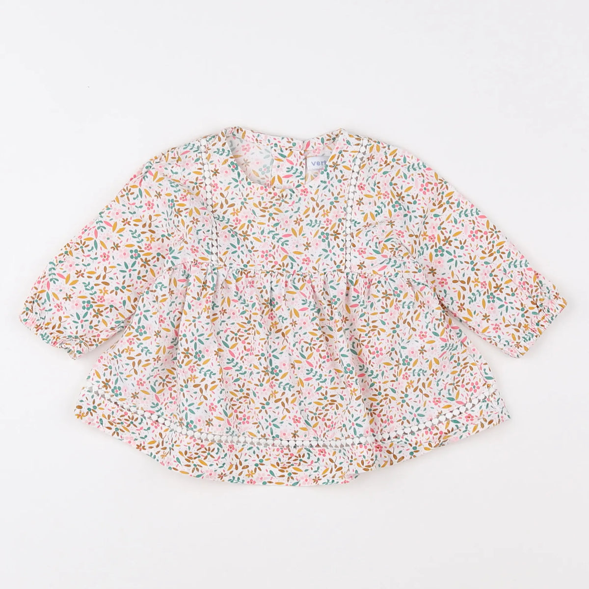 Vertbaudet - blouse blanc - 3 mois