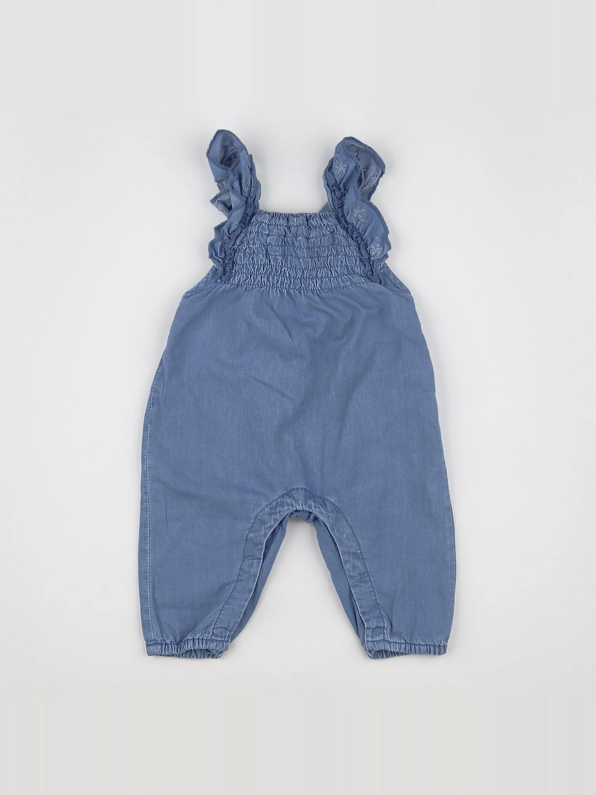 Zara - salopette bleu - 1/3 mois