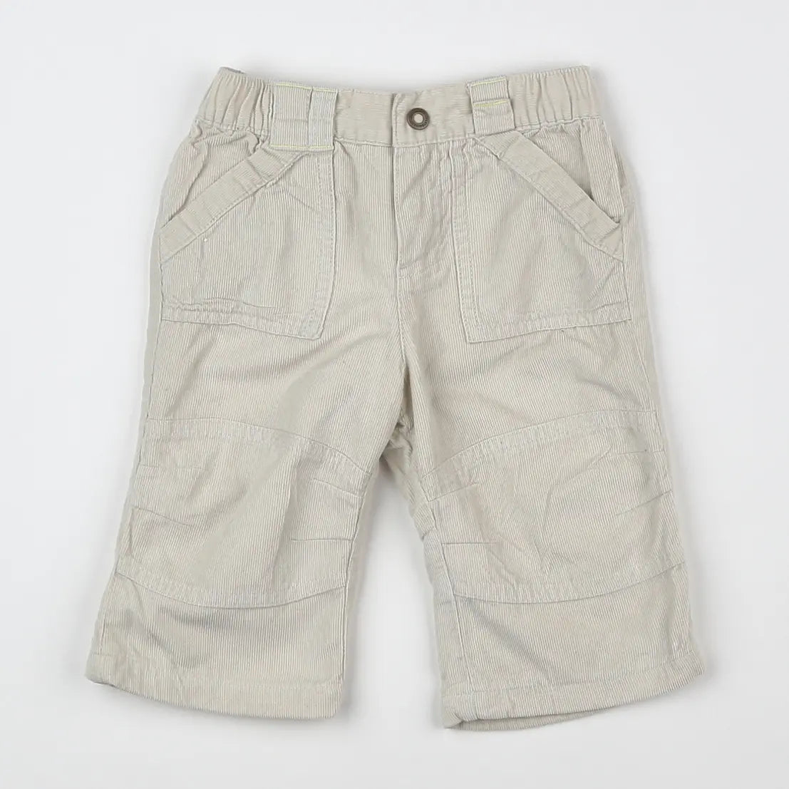 Vertbaudet - pantalon beige - 6 mois