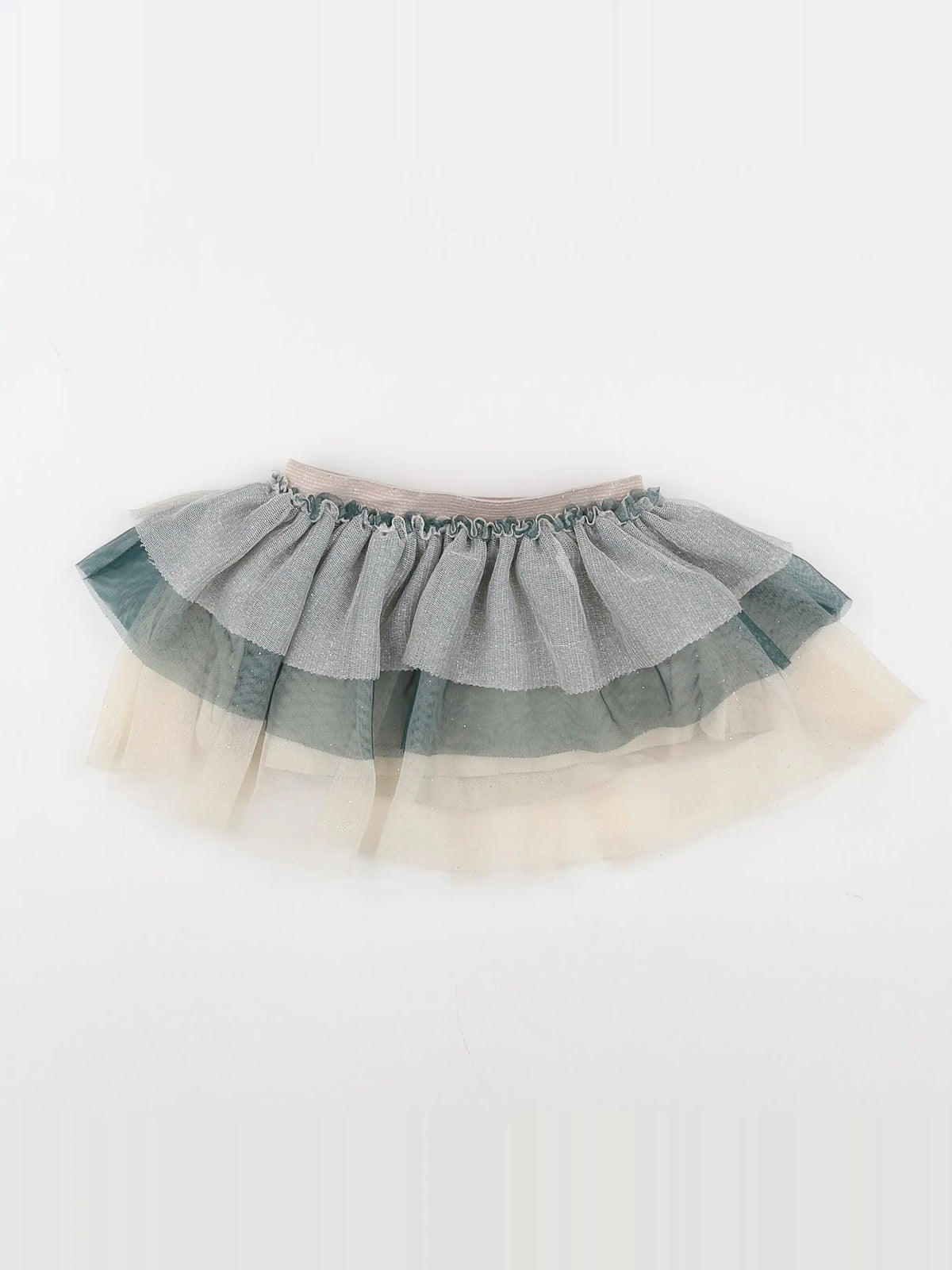 Zara - jupe beige, vert - 9/12 mois
