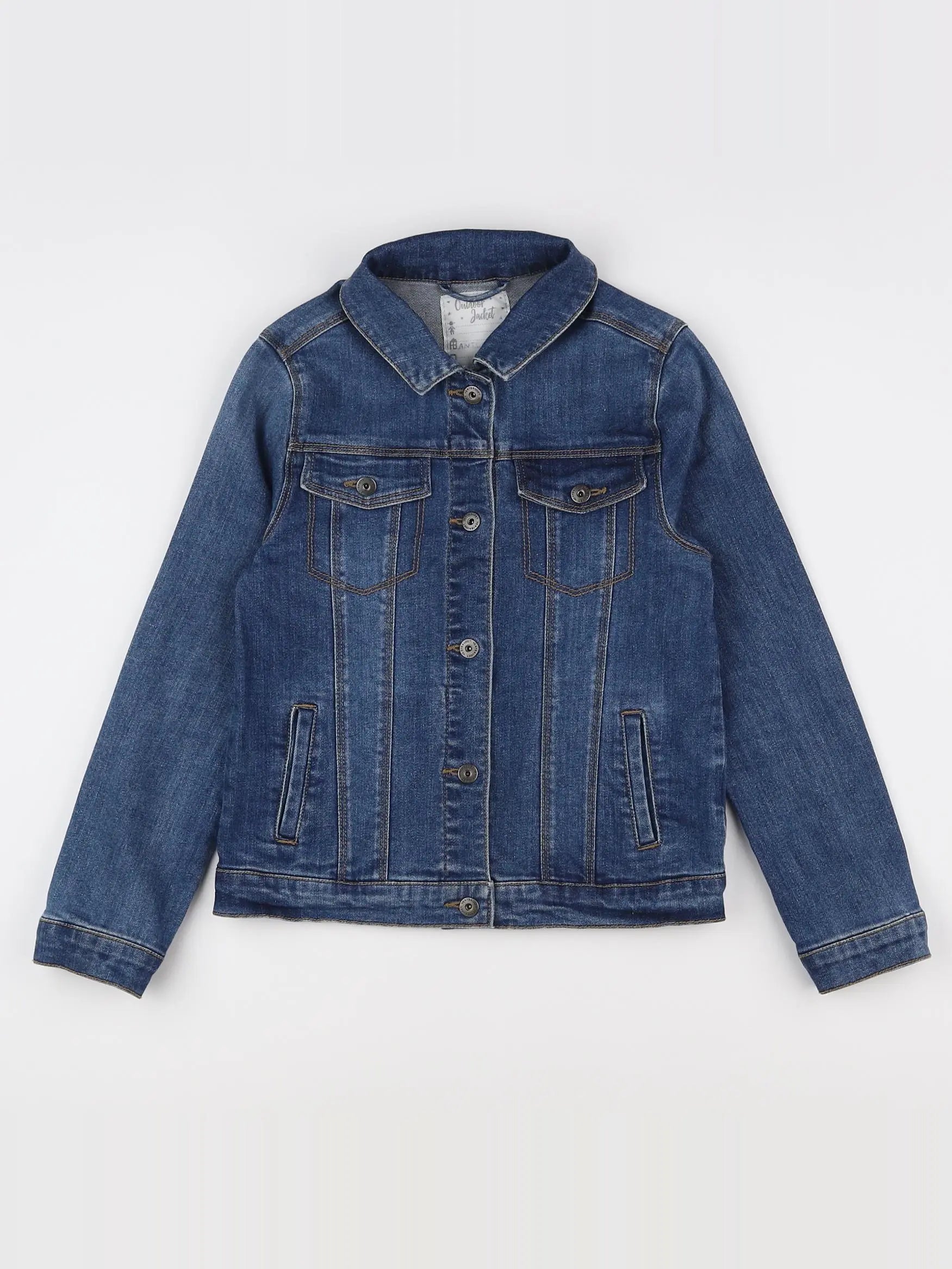 Vertbaudet - veste bleu - 9 ans
