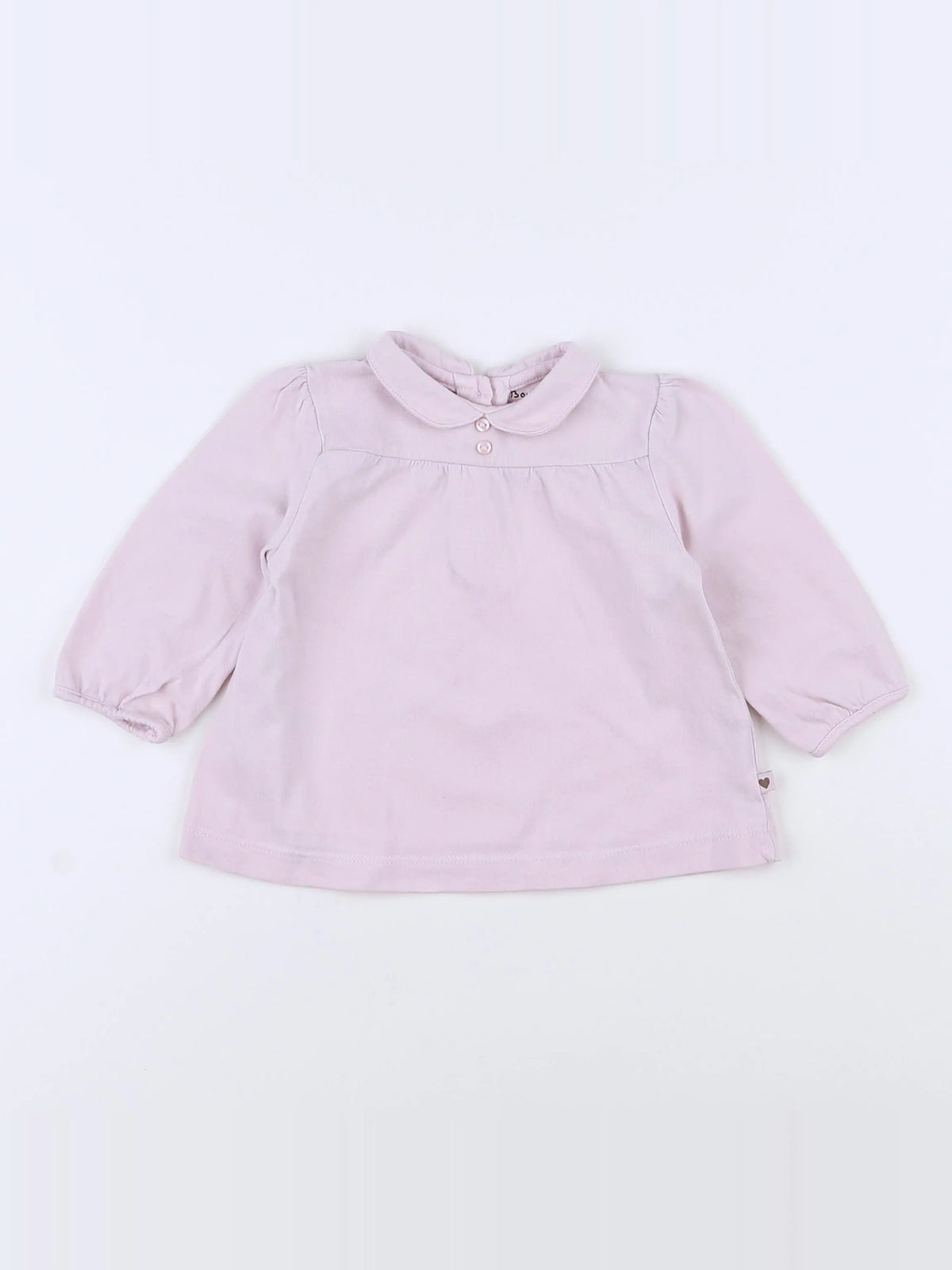 Boutchou - tee-shirt rose - 9 mois