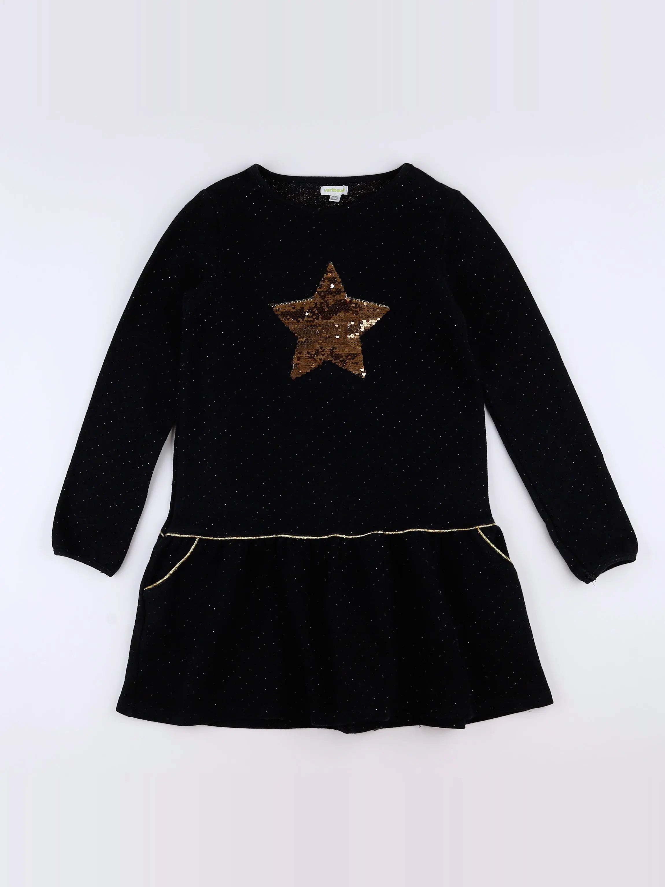 Vertbaudet - robe noir - 12 ans