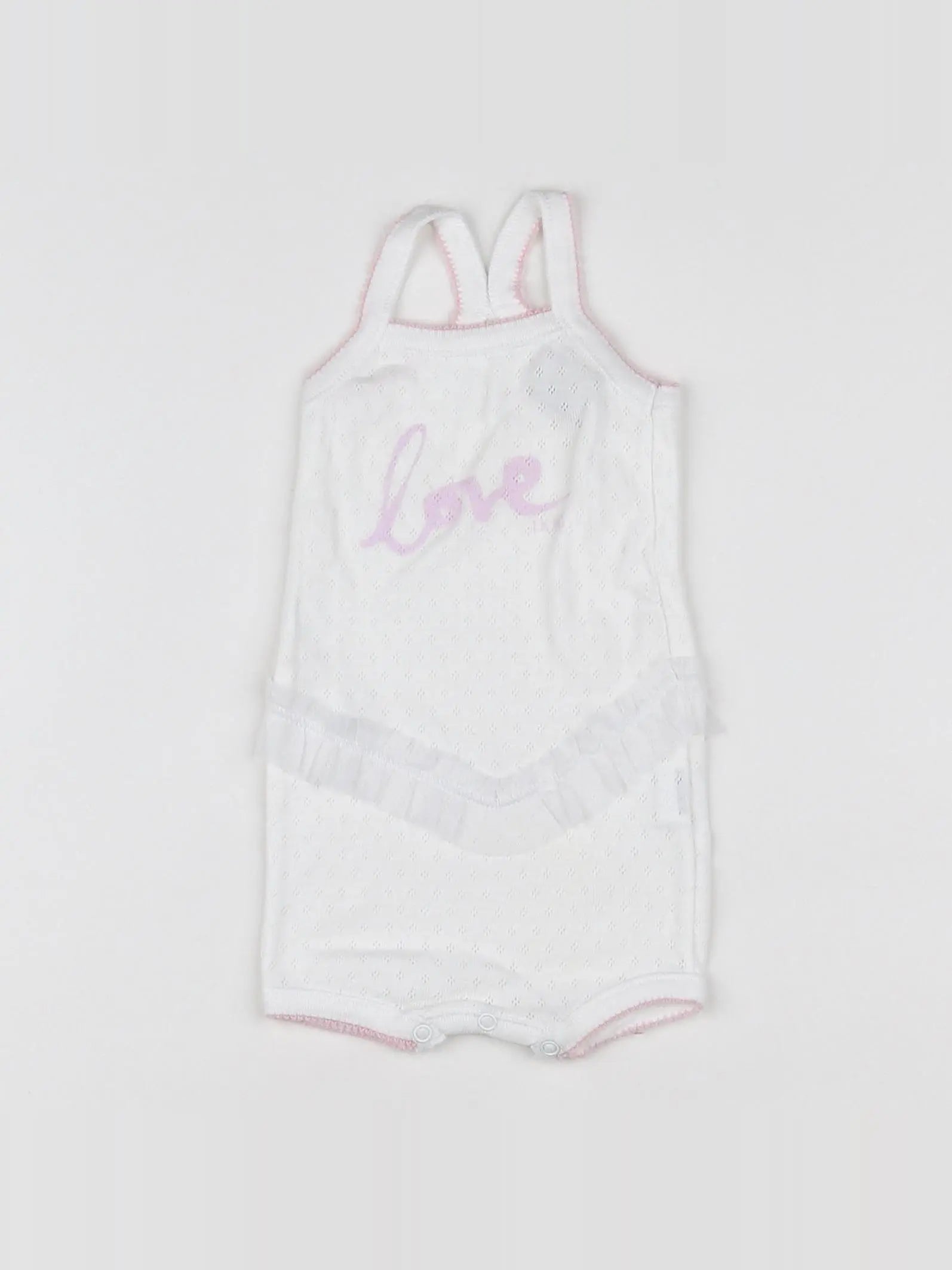 IKKS - body vetement blanc - 3 mois