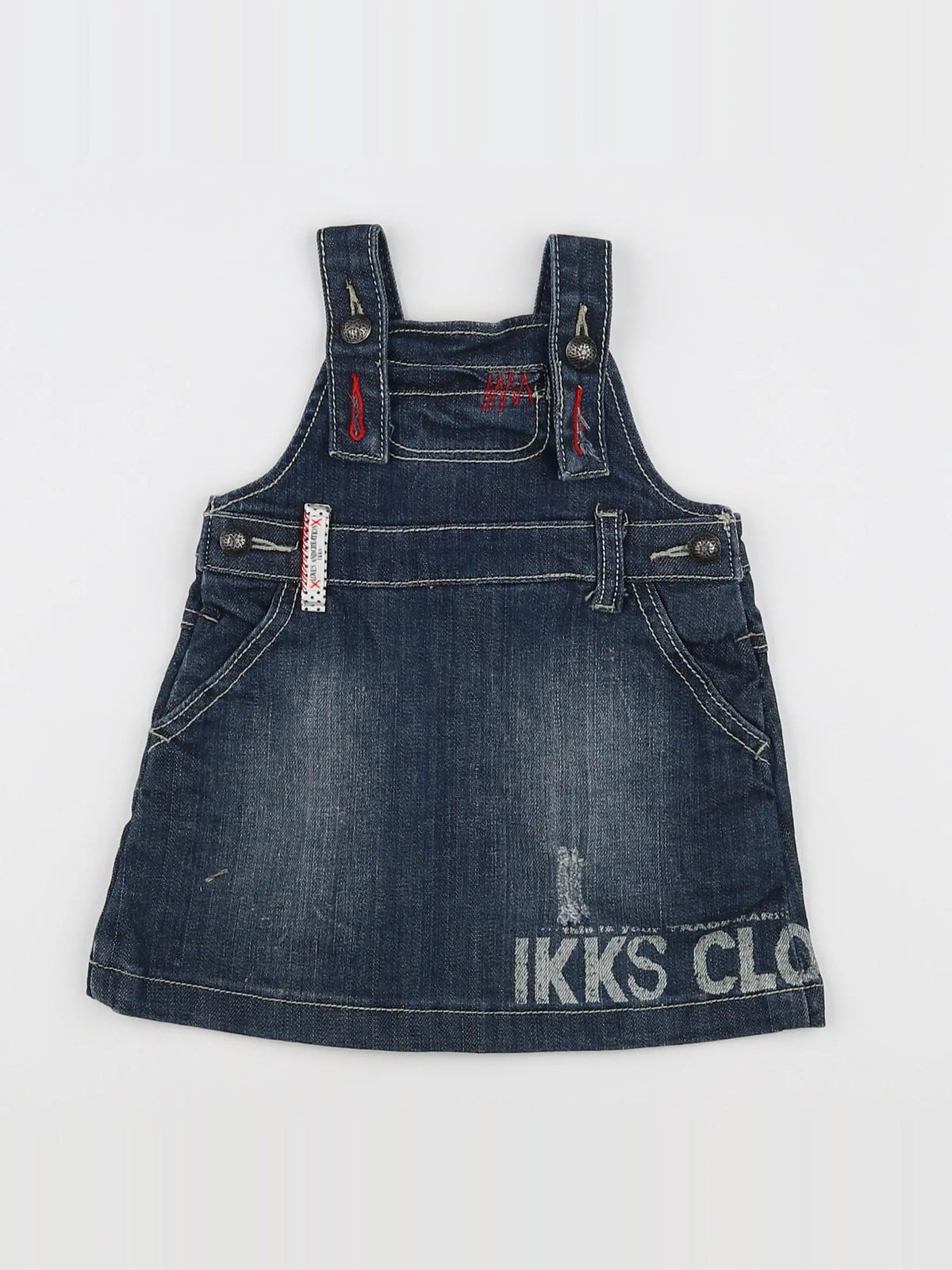 IKKS - robe bleu - 12 mois