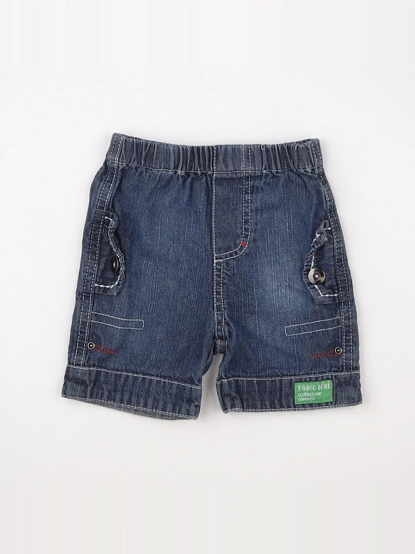 Absorba - short bleu - 3 mois