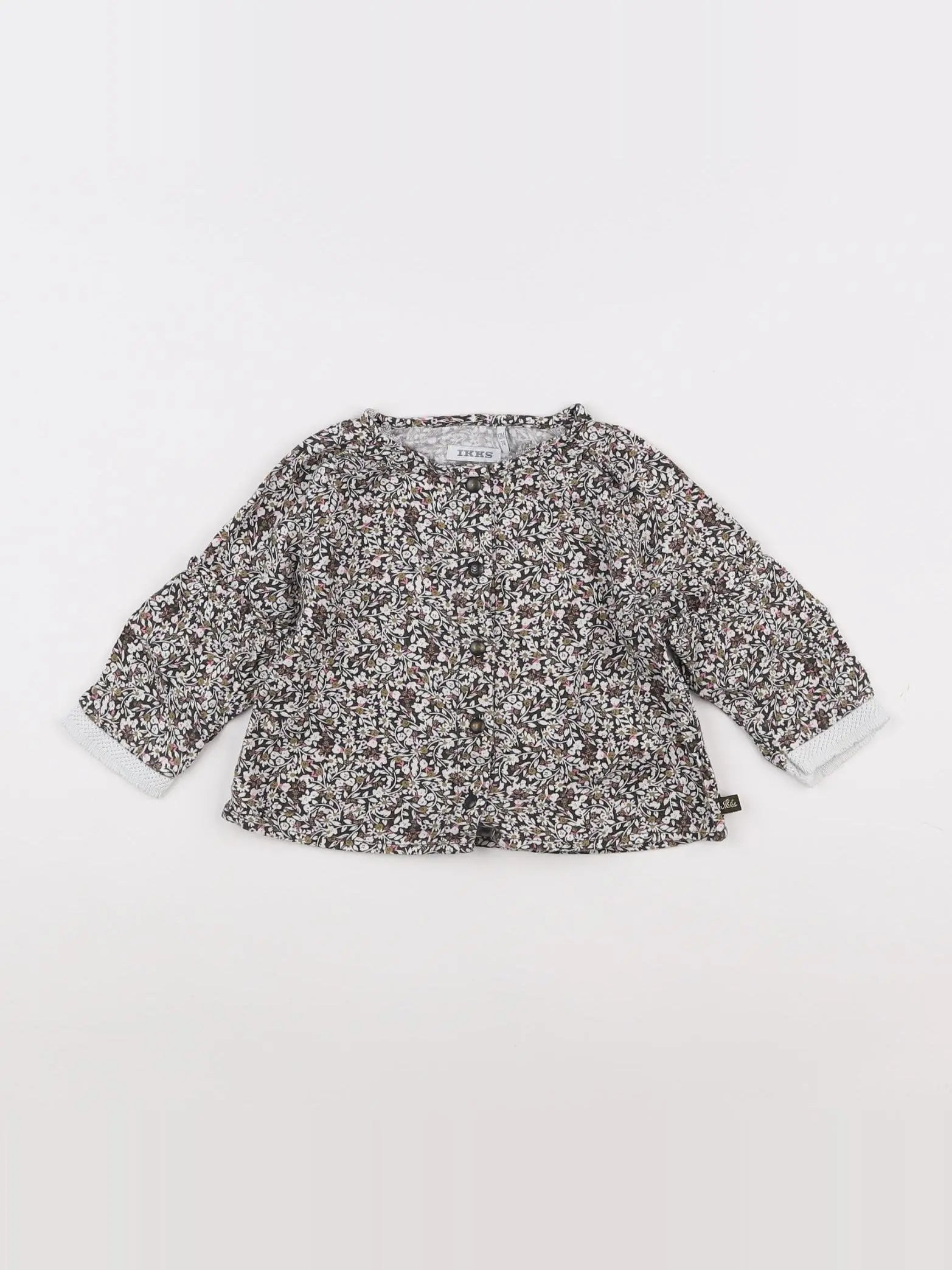 IKKS - blouse noir - 12 mois