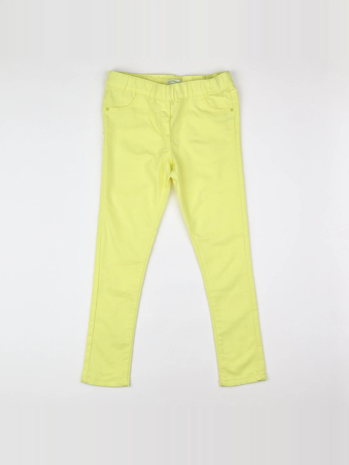 Vertbaudet - jegging jaune - 9 ans