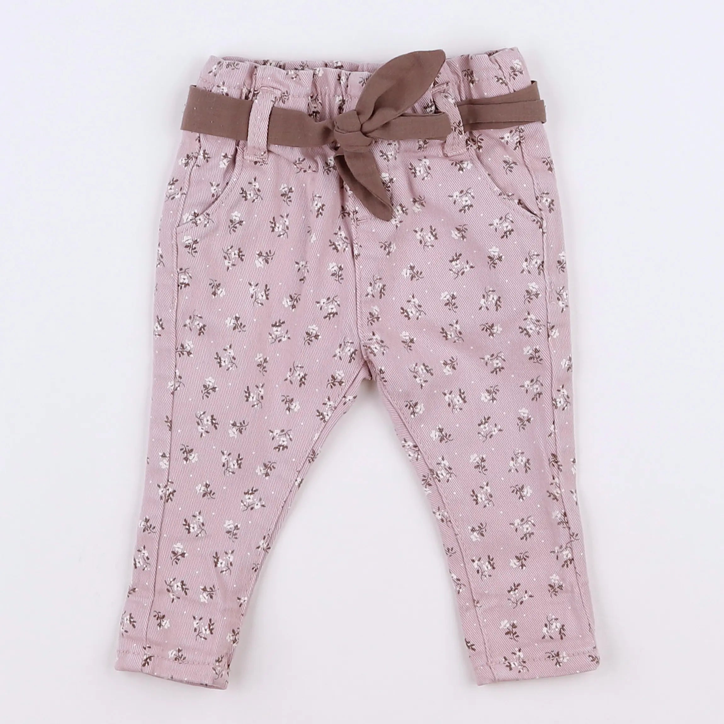 Vertbaudet - pantalon rose - 3 mois