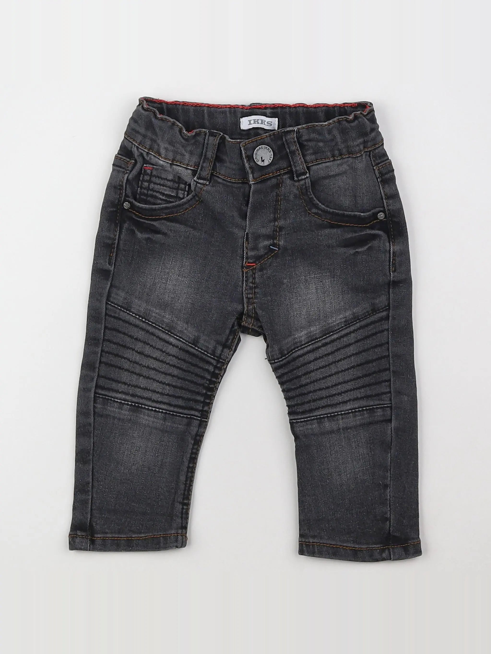 IKKS - jean gris - 3 mois